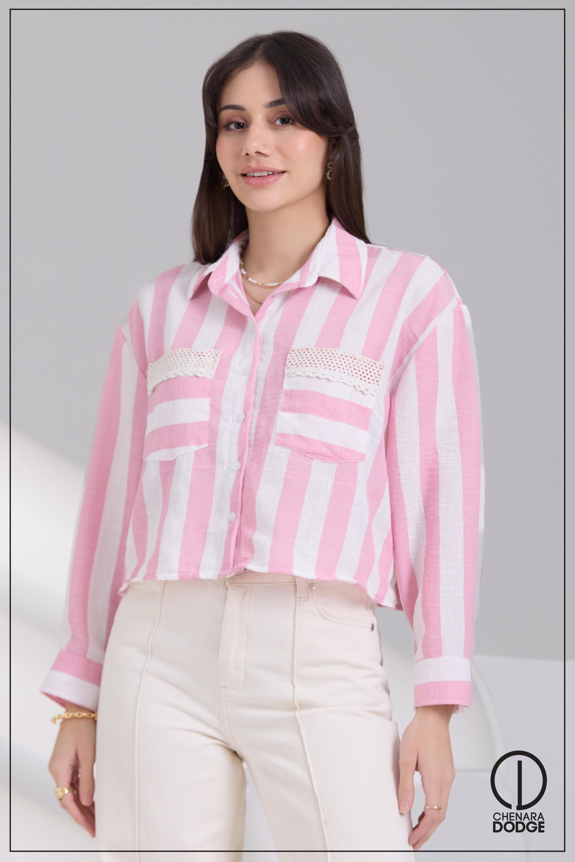 ADIA LONG SLEEVE SHORT SHIRT