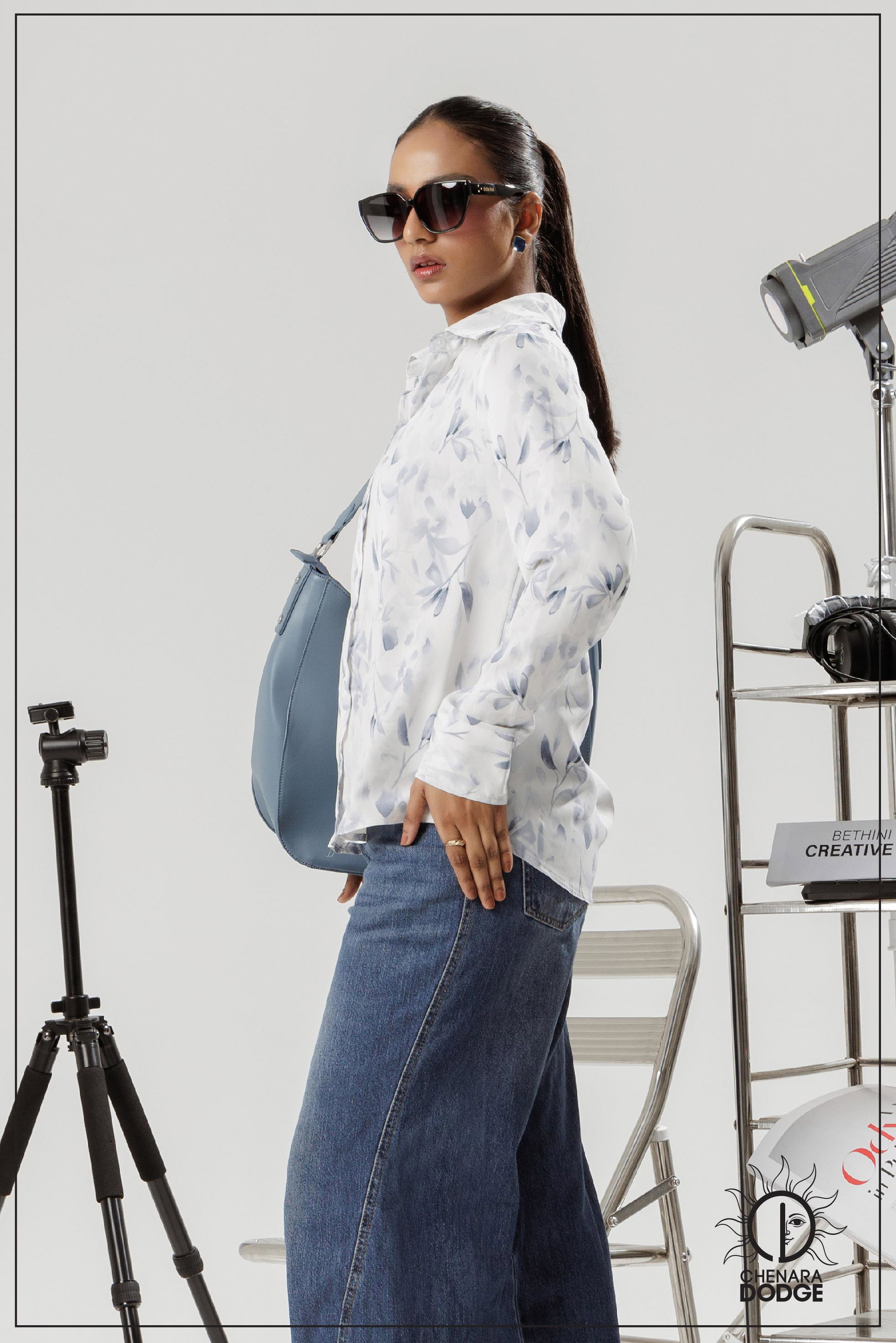 AISLA LONG SLEEVE BUTTON DOWN SHIRT