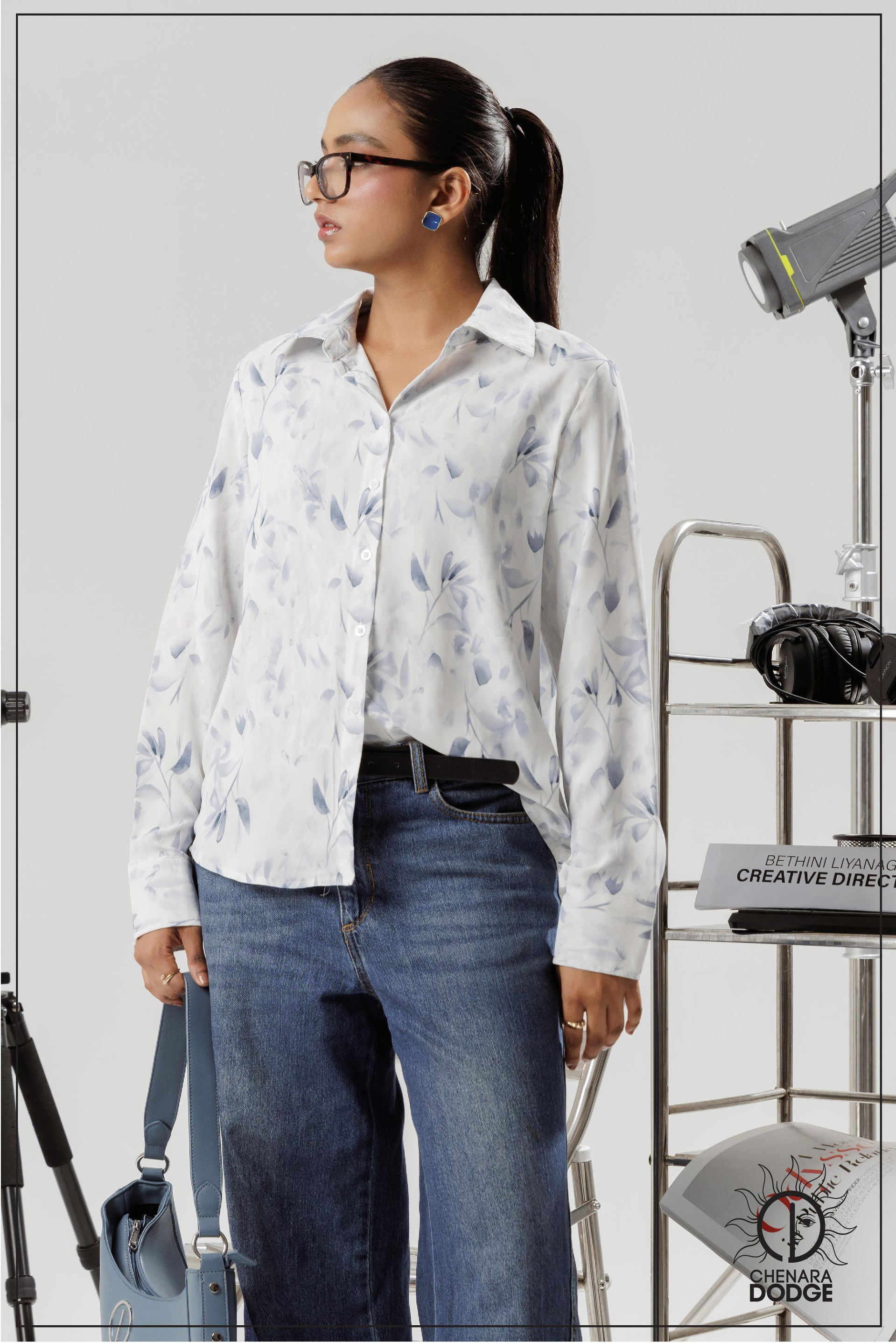 AISLA LONG SLEEVE BUTTON DOWN SHIRT