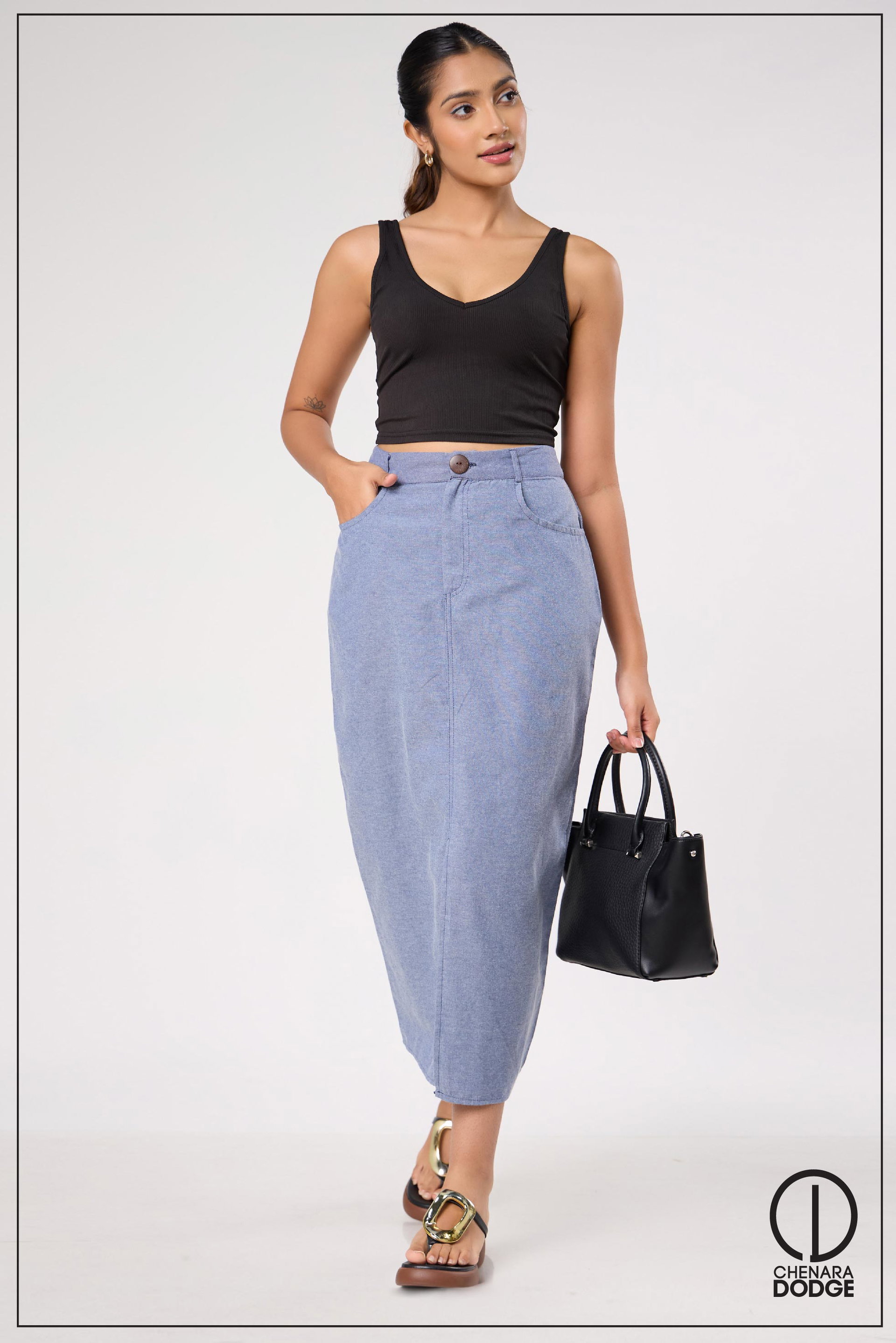 AISLA MIDI SKIRT