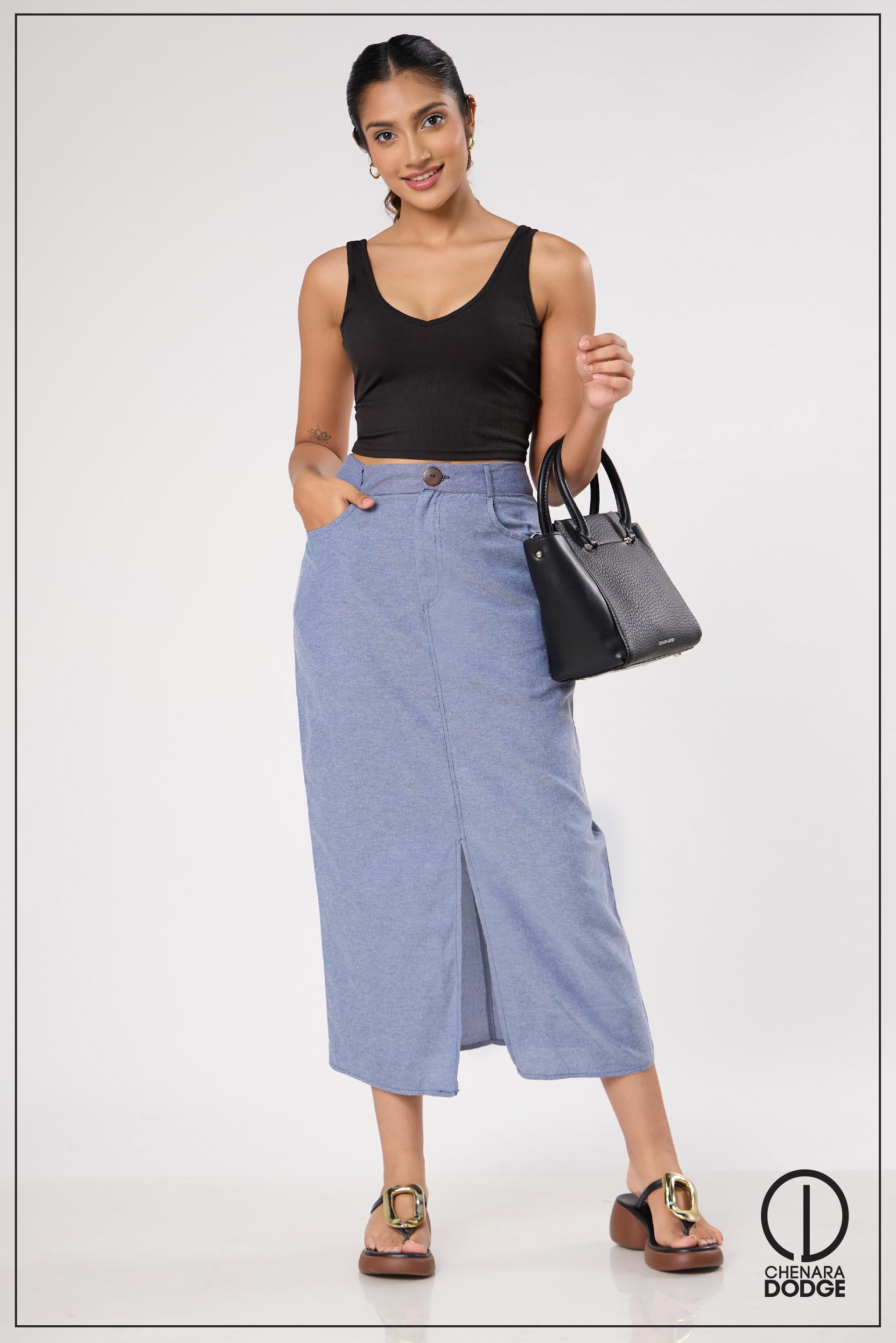 AISLA MIDI SKIRT