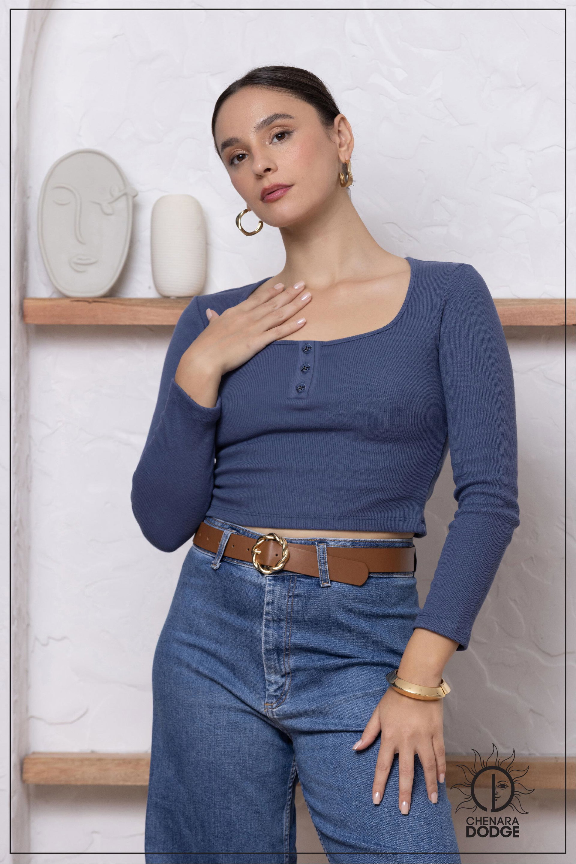 ALEXI LONG SLEEVE TOP