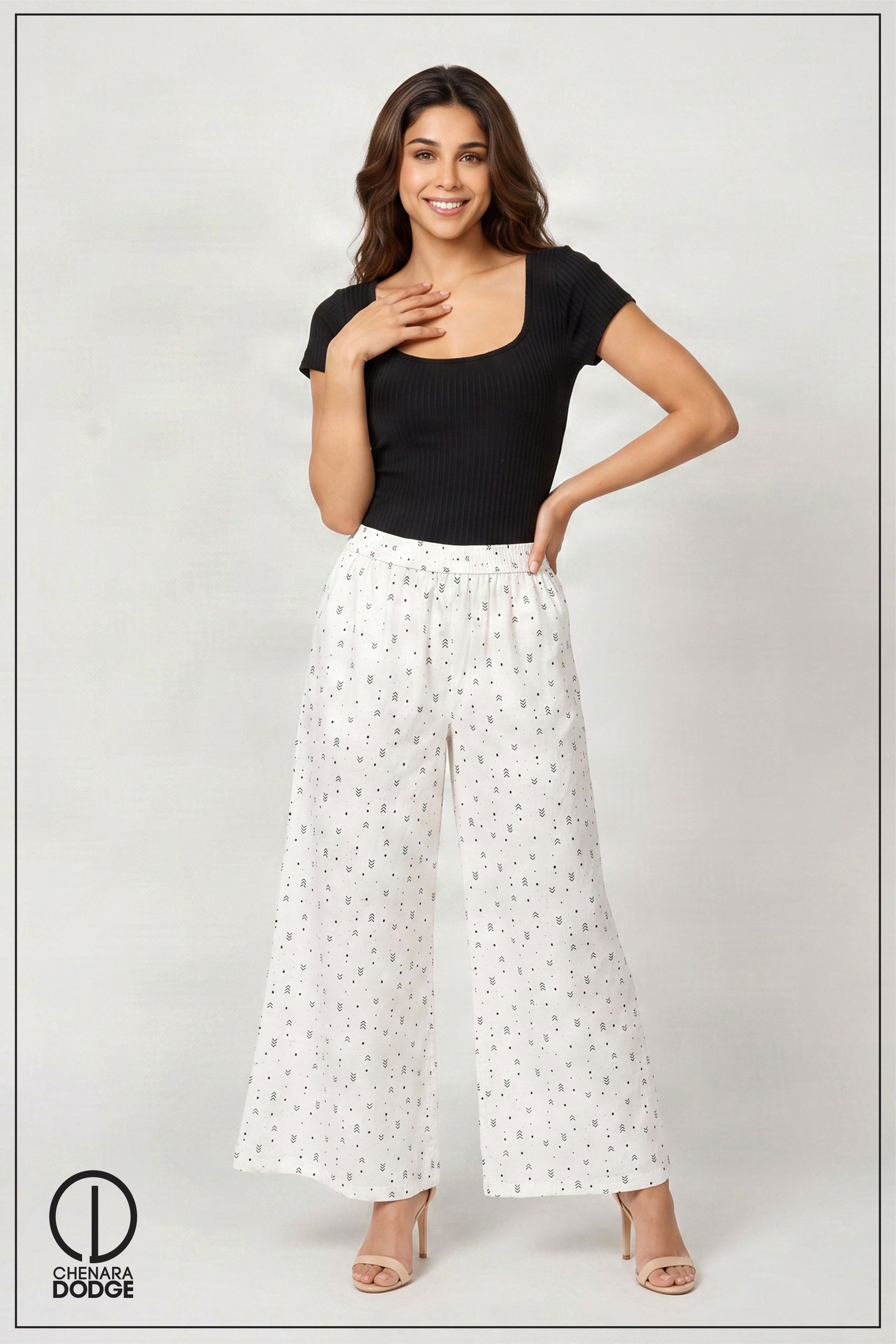 White-Printed--