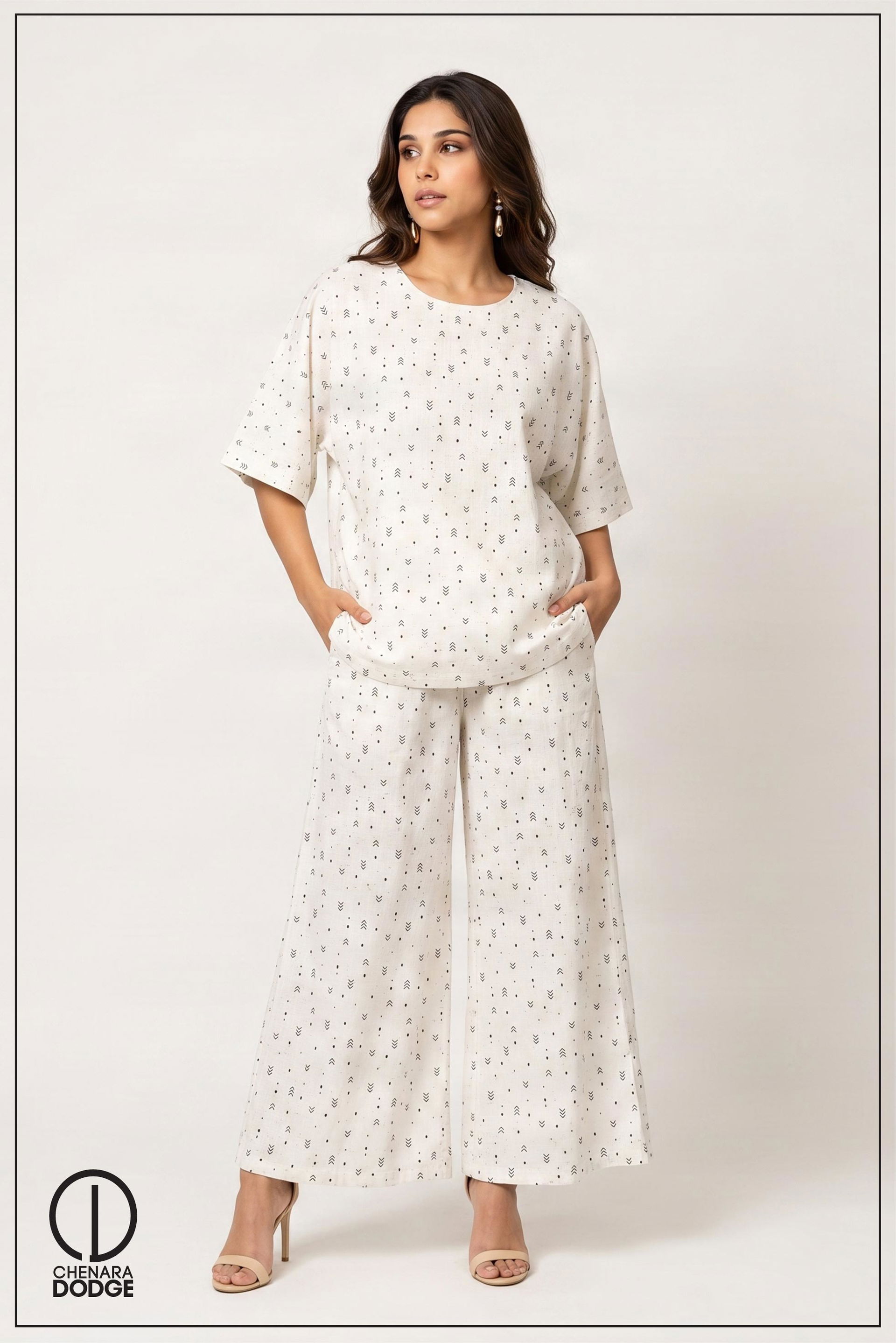 AMARINE SLEEVE BAGGY SHIRT