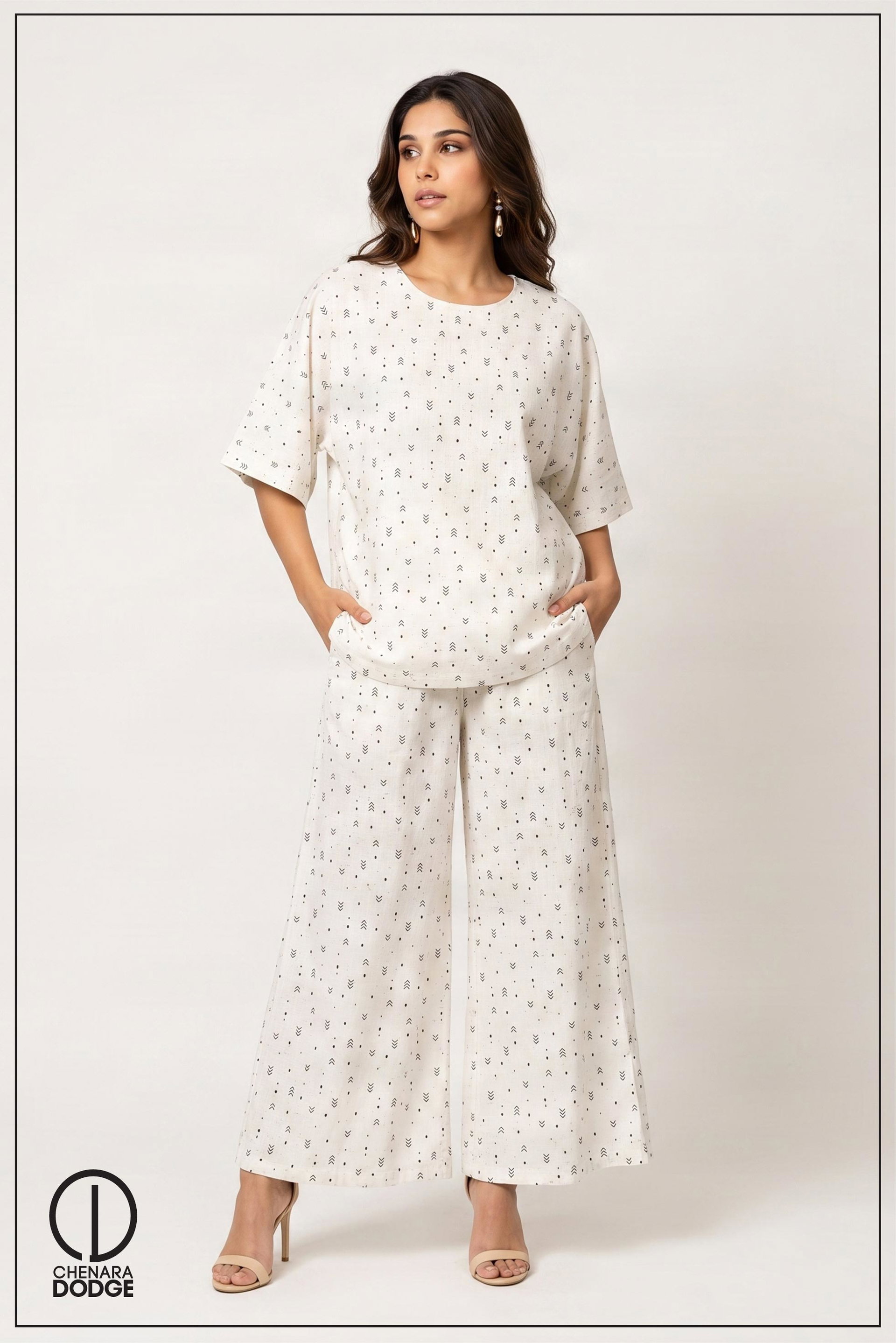 AMARINE SLEEVE BAGGY SHIRT