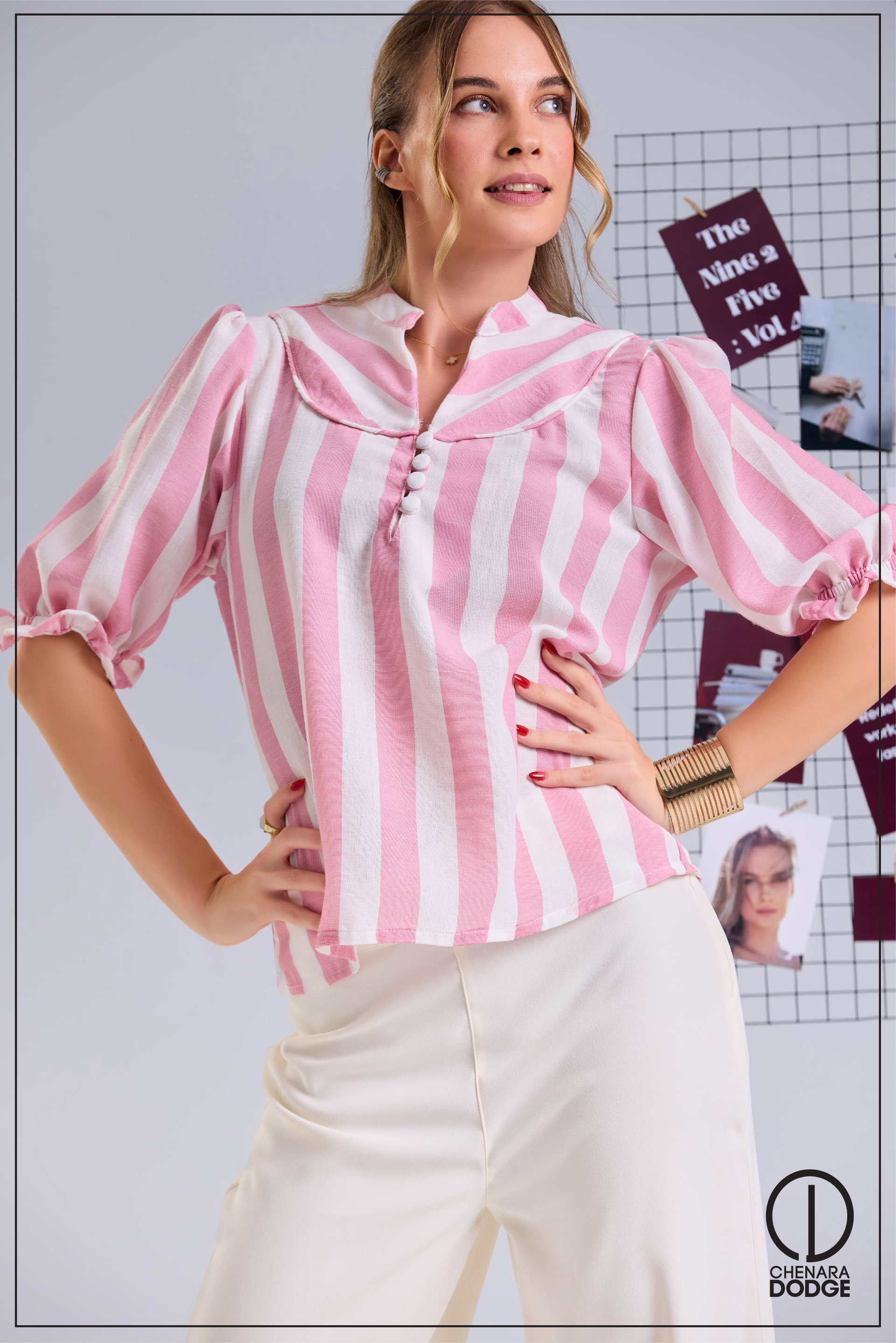 ANGEL SAILOR COLLAR TOP