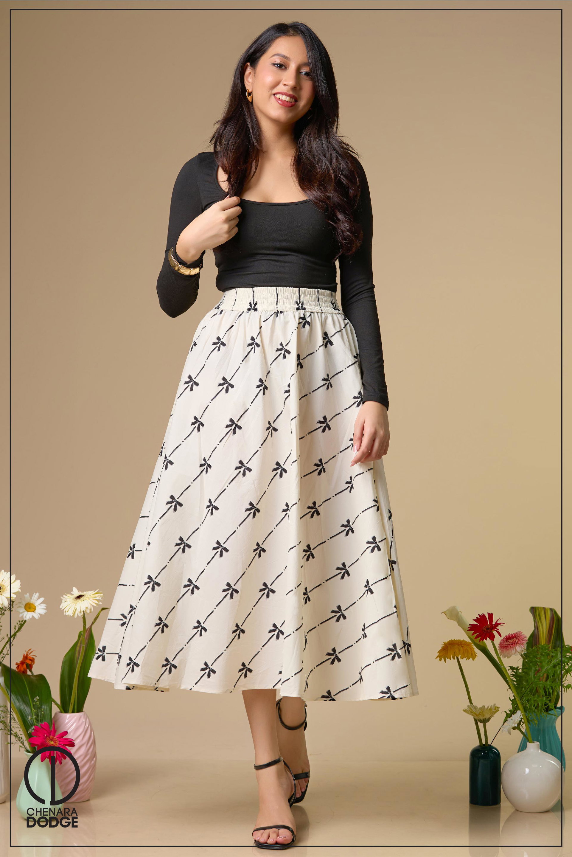 ANNA  MAXI SKIRT