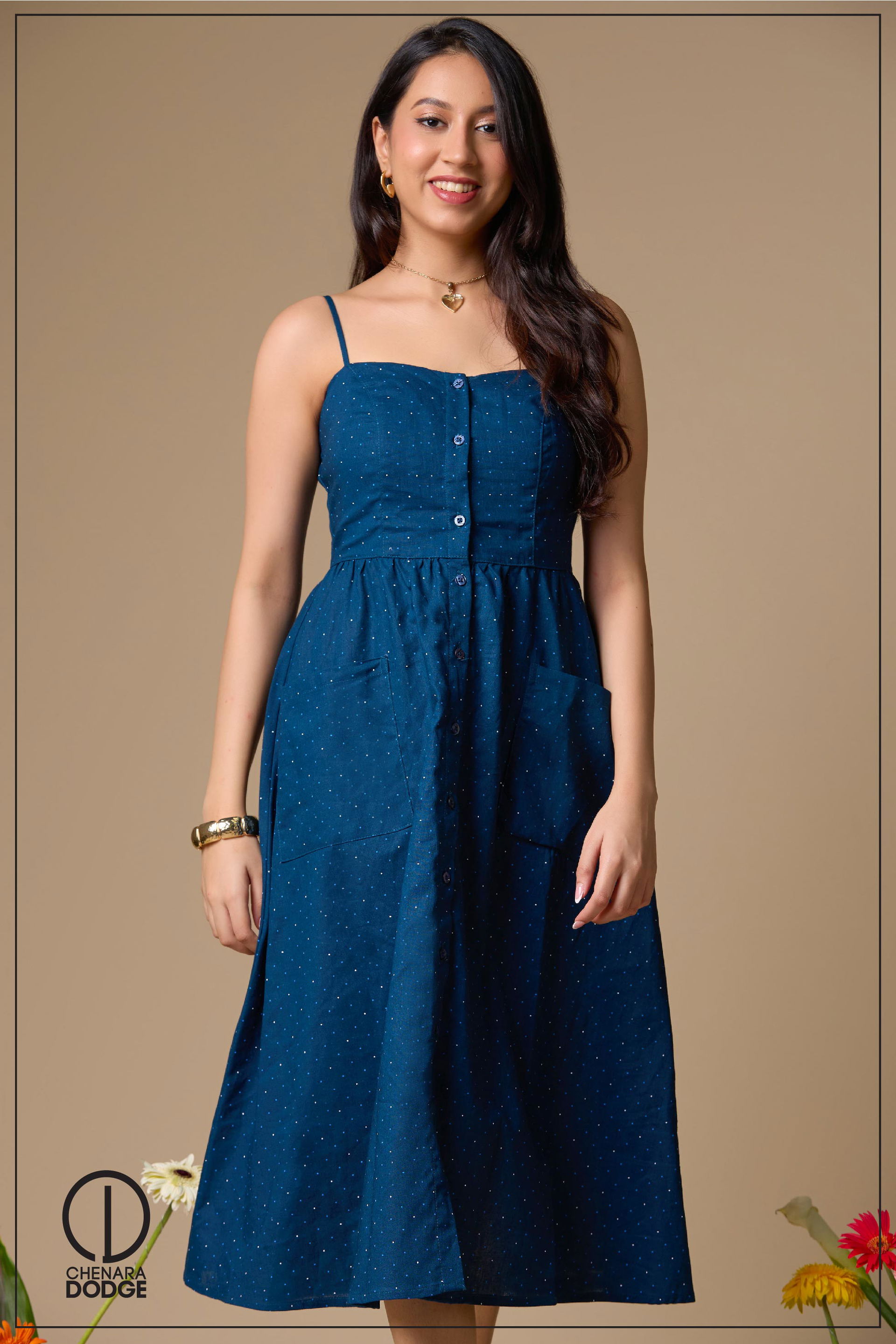 Blue- White (Dot)
