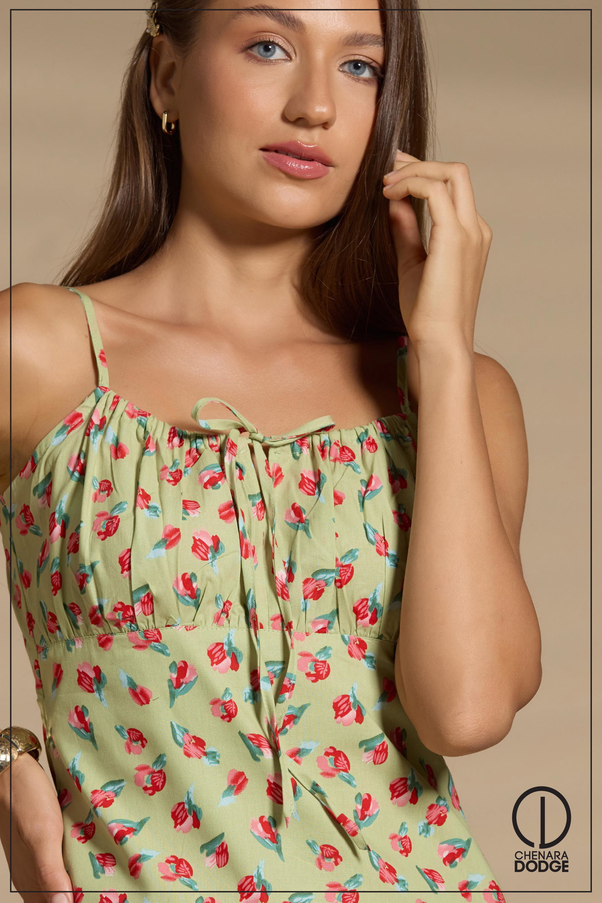 BAILEY BUSTIER MIDI DRESS