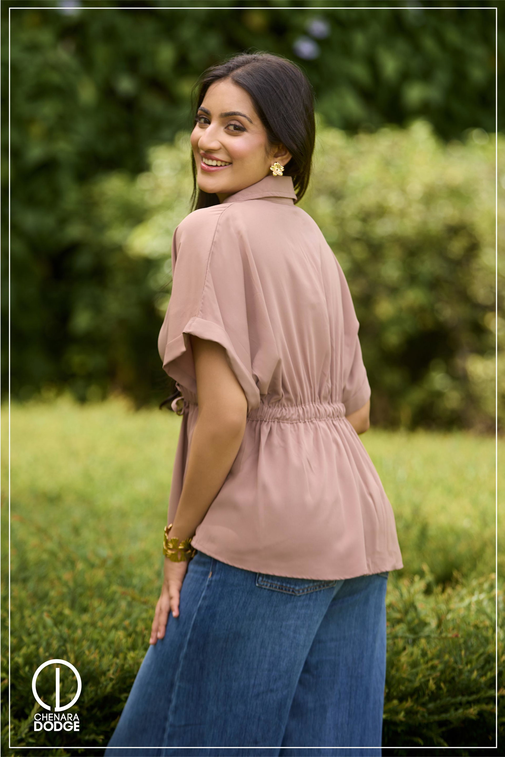 BELINDA TIE UP SHIRT