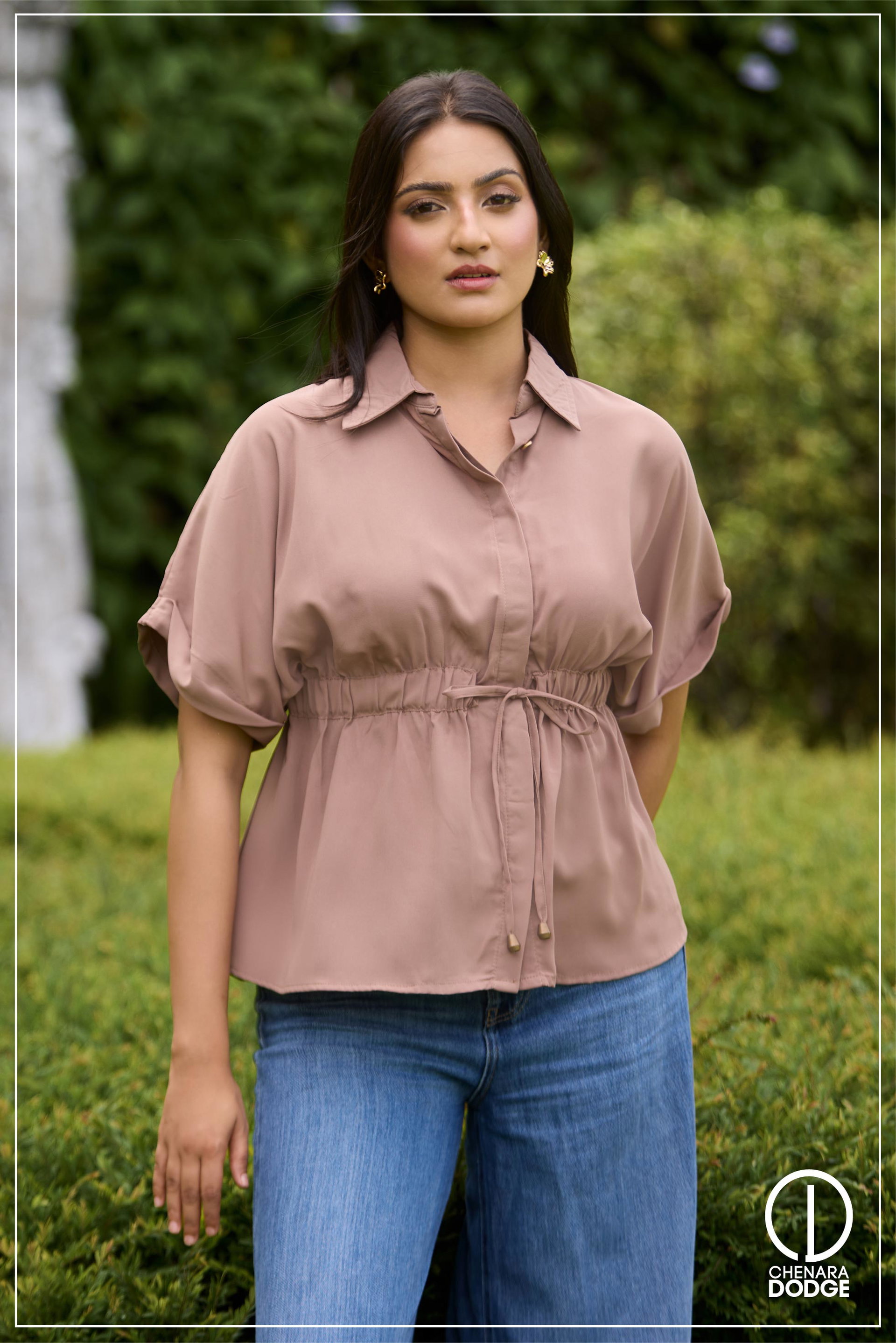 BELINDA TIE UP SHIRT