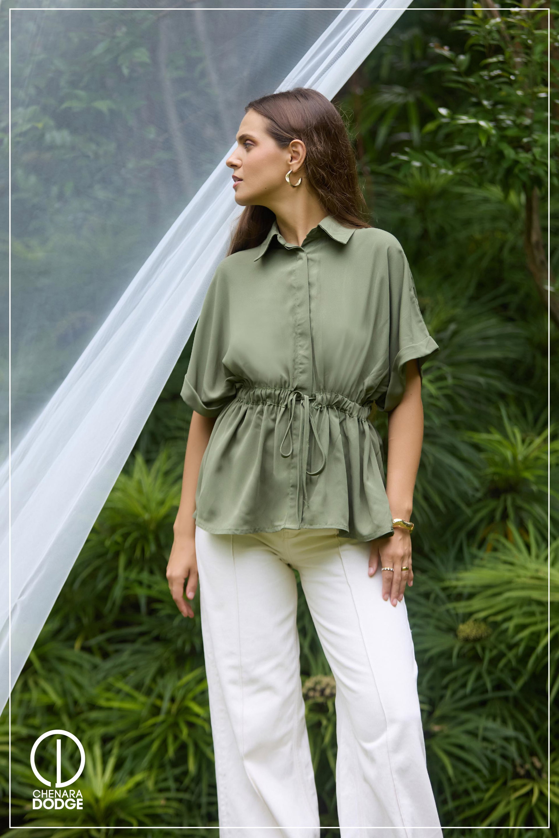 BELINDA TIE UP SHIRT