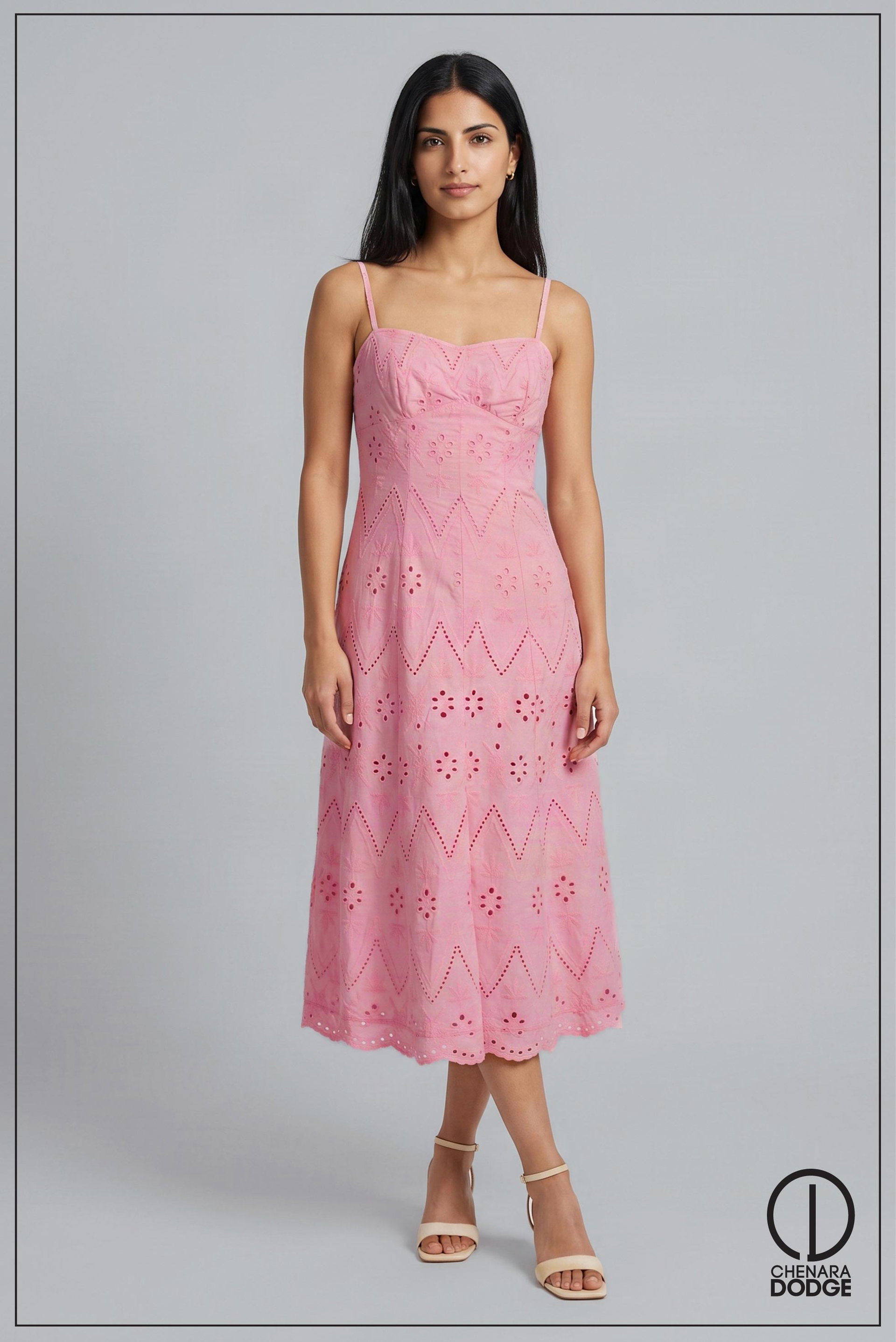 CALYPSO SLEEVELESS MIDI DRESS