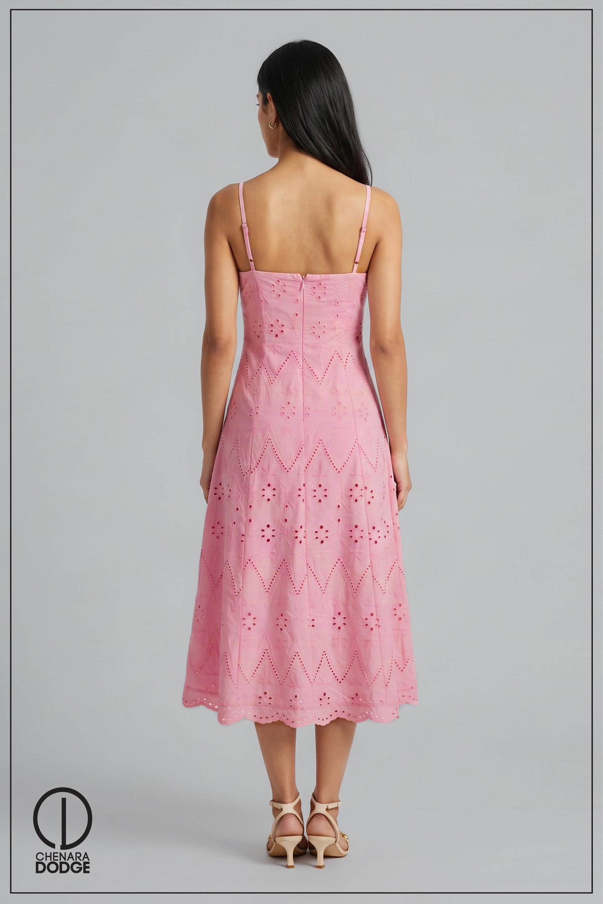 CALYPSO SLEEVELESS MIDI DRESS
