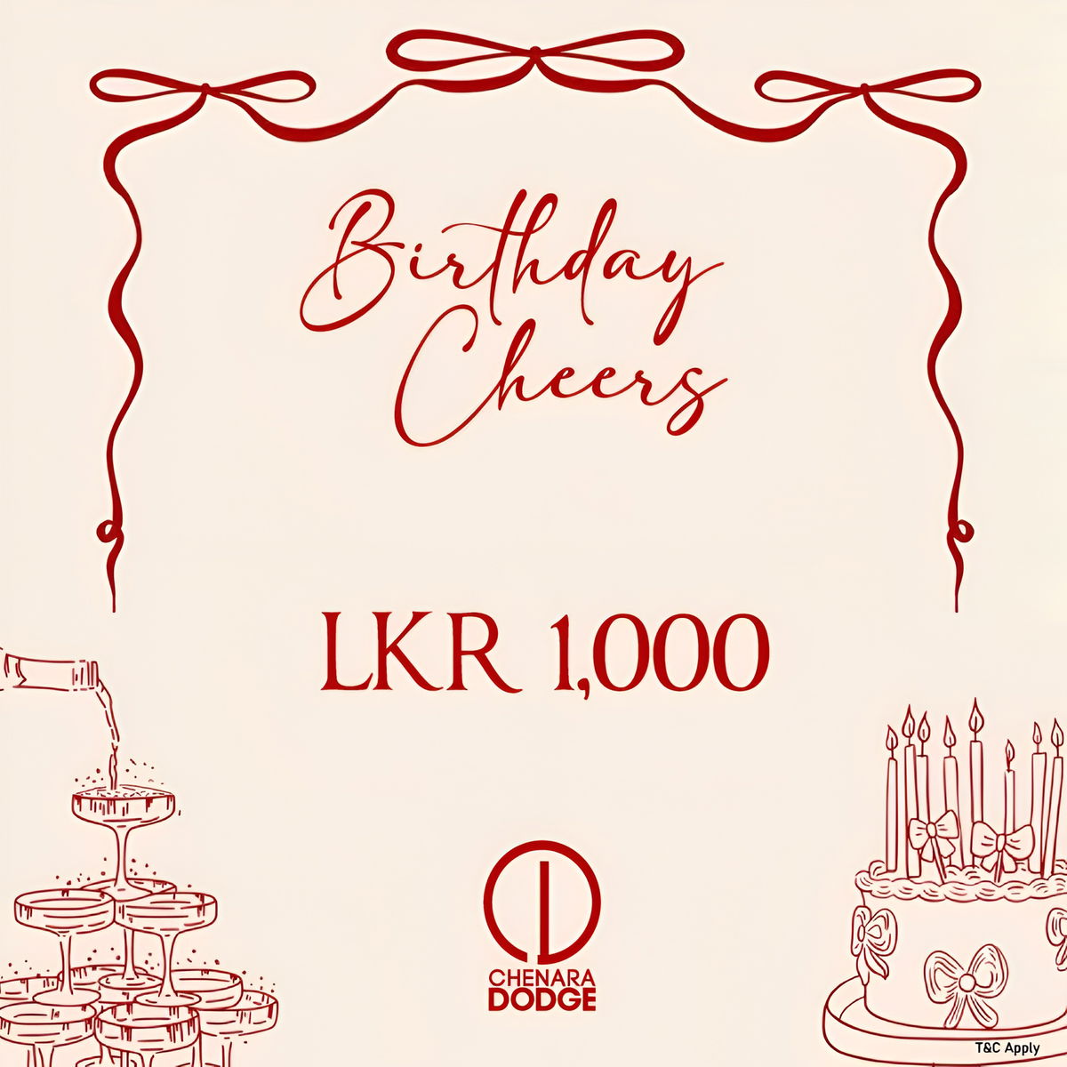 CD E-VOUCHER FOR  BIRTHDAYS