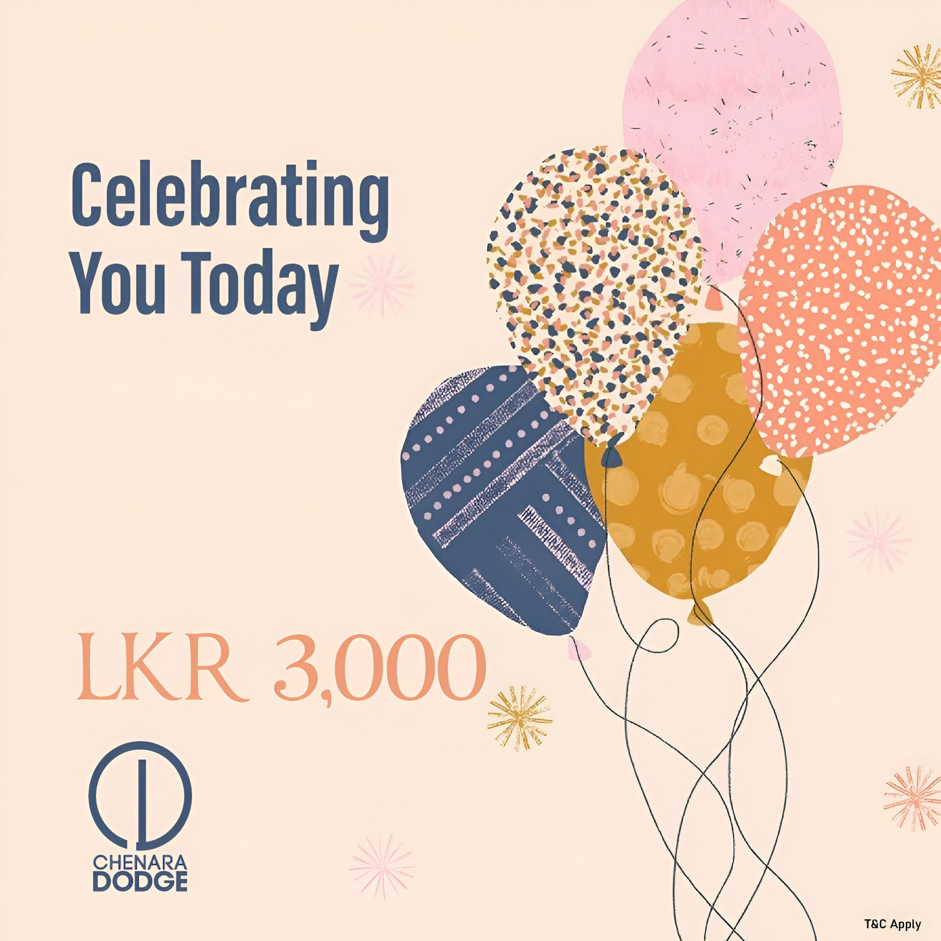 CD E-VOUCHER FOR BIRTHDAYS