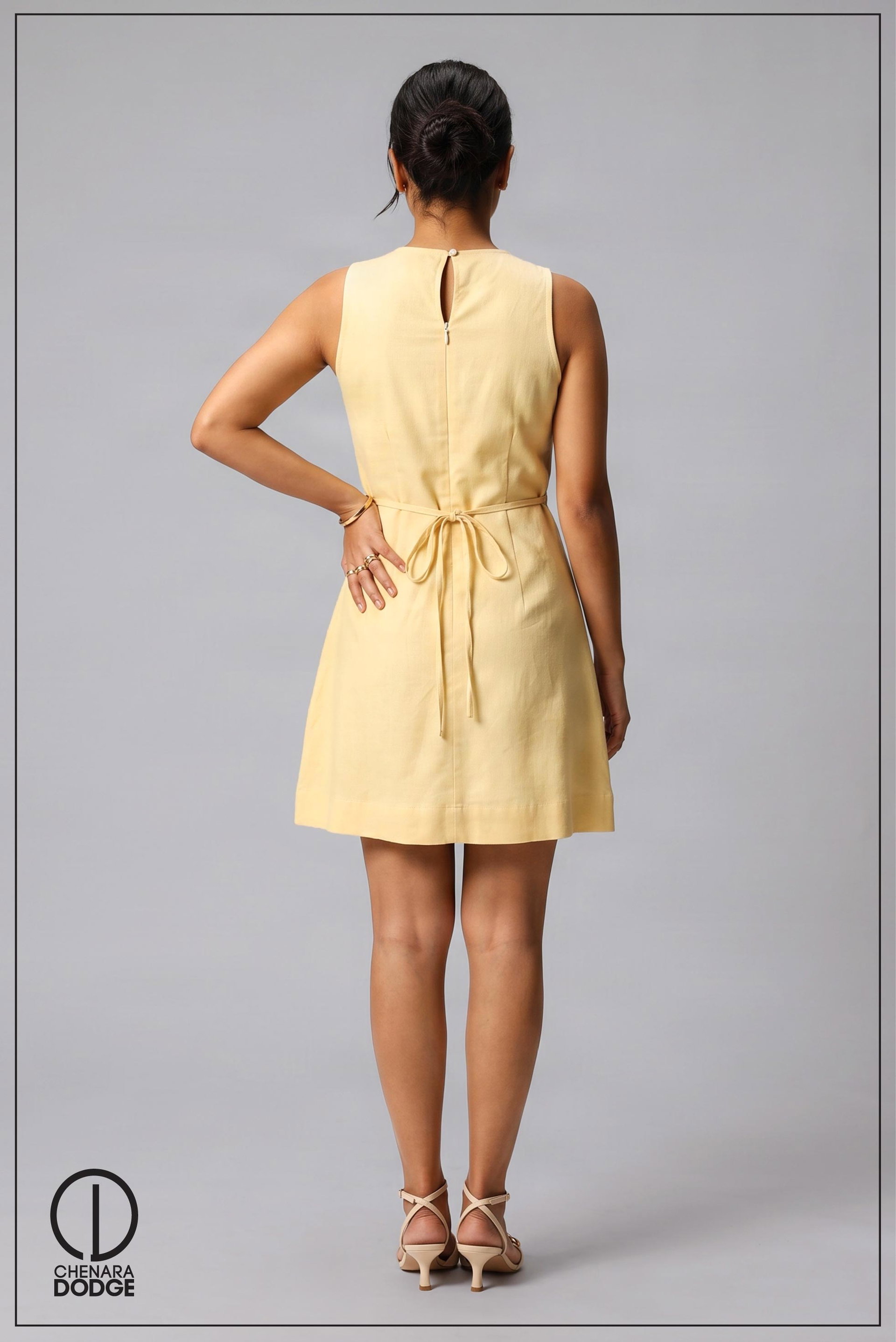 CIARA ROUND NECK MINI DRESS