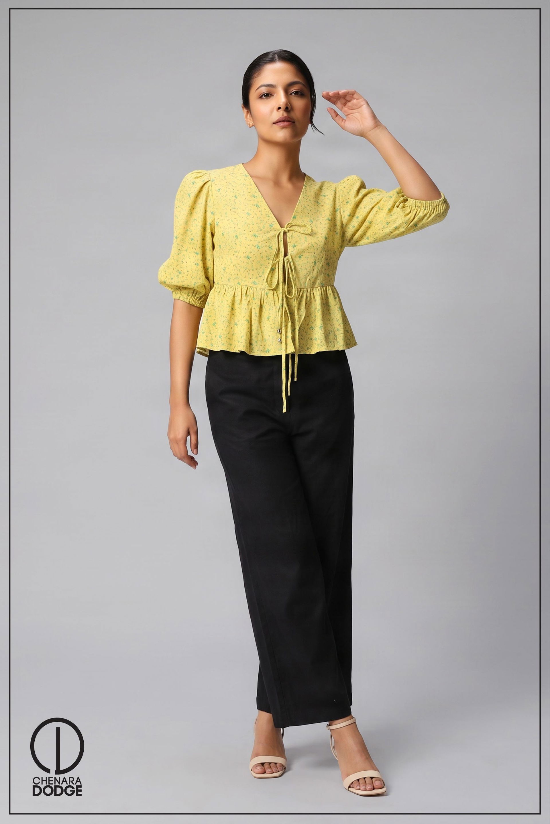 CIERA PUFF SLEEVES TOP