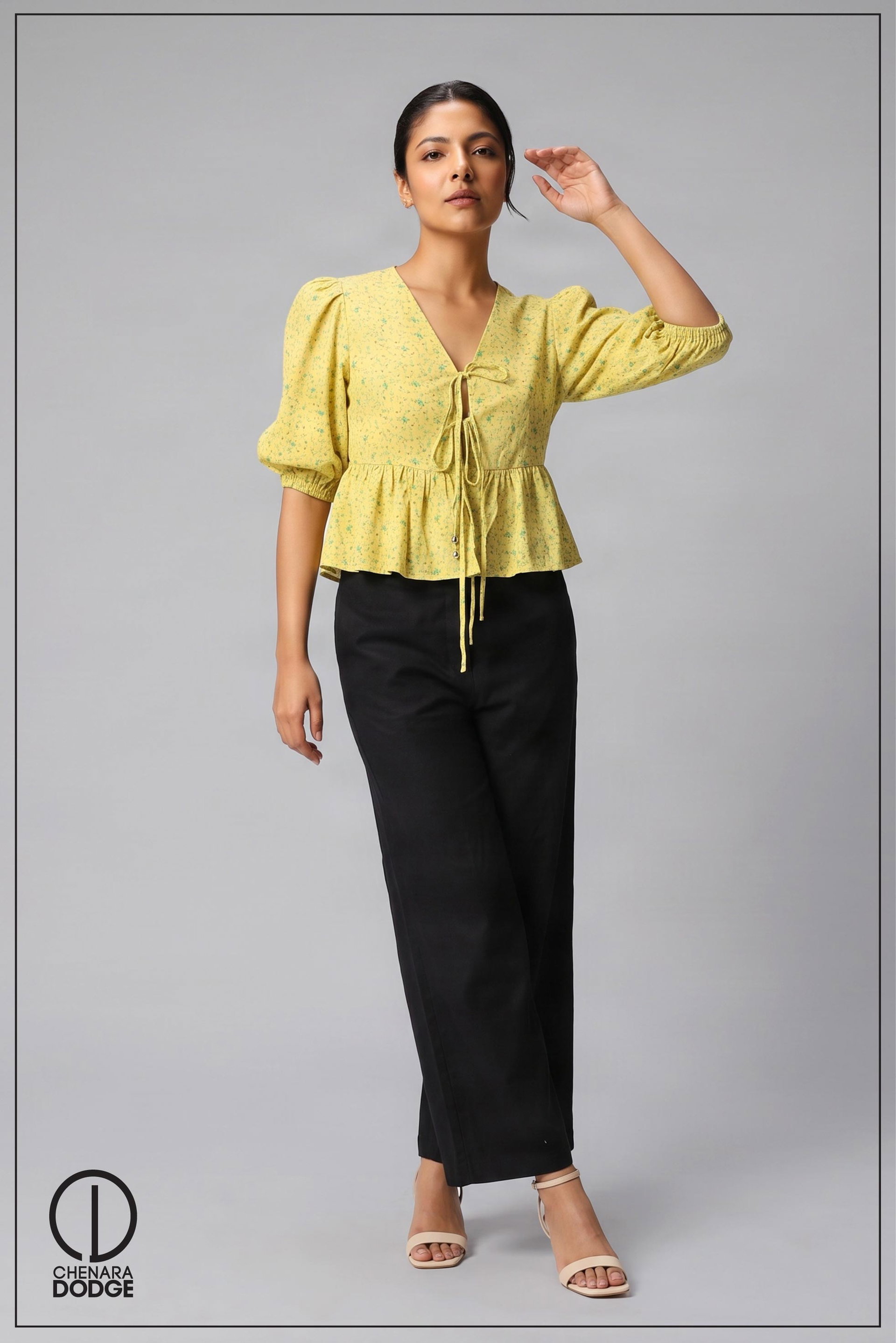 CIERA PUFF SLEEVES TOP