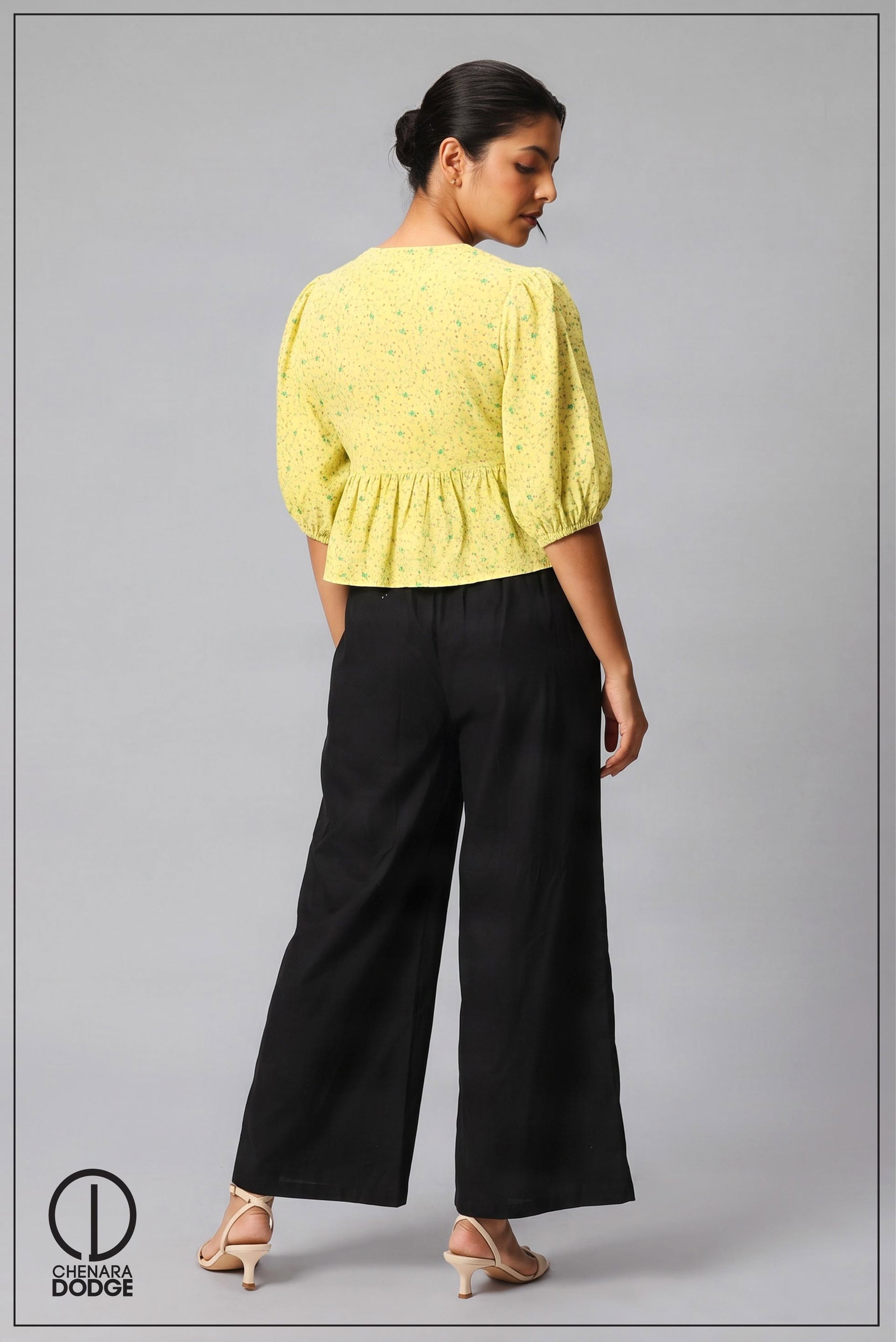 CIERA PUFF SLEEVES TOP