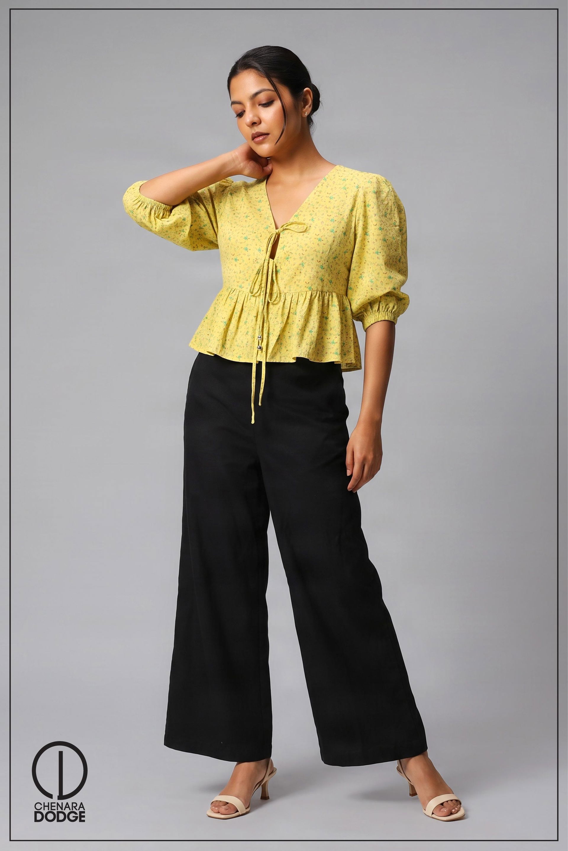 CIERA PUFF SLEEVES TOP