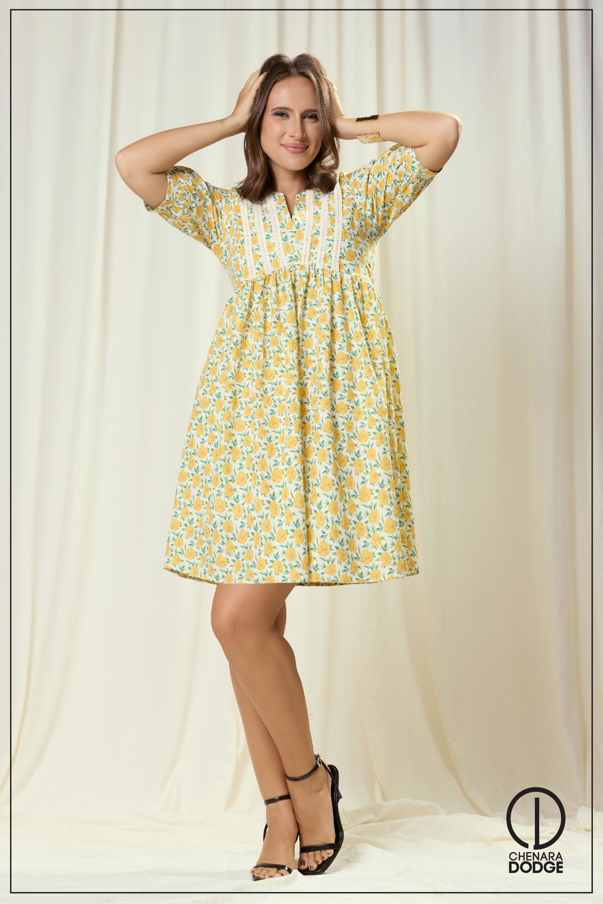 Yellow & White (F-Printed)