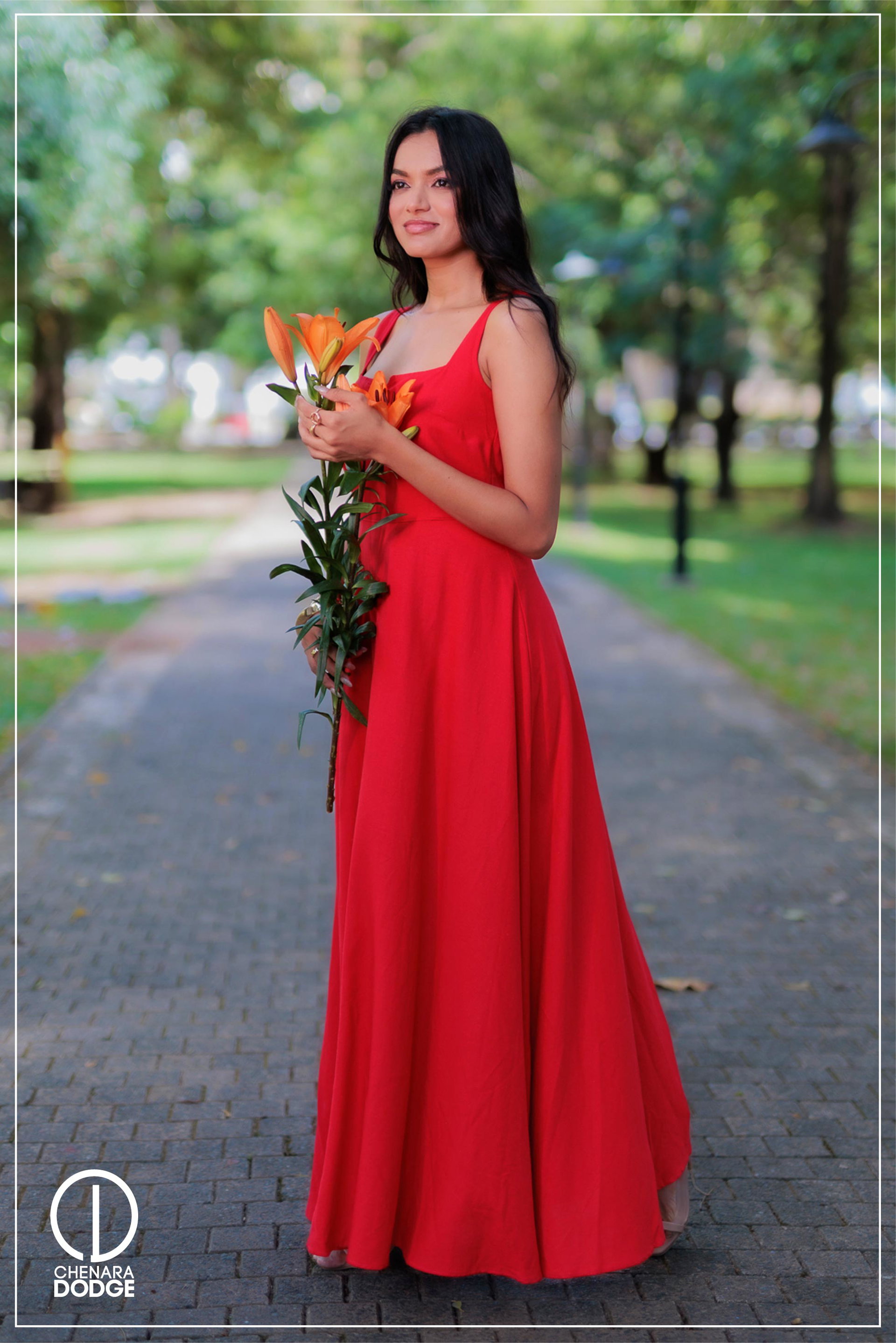 COLETTE SQUARE NECK MAXI DRESS