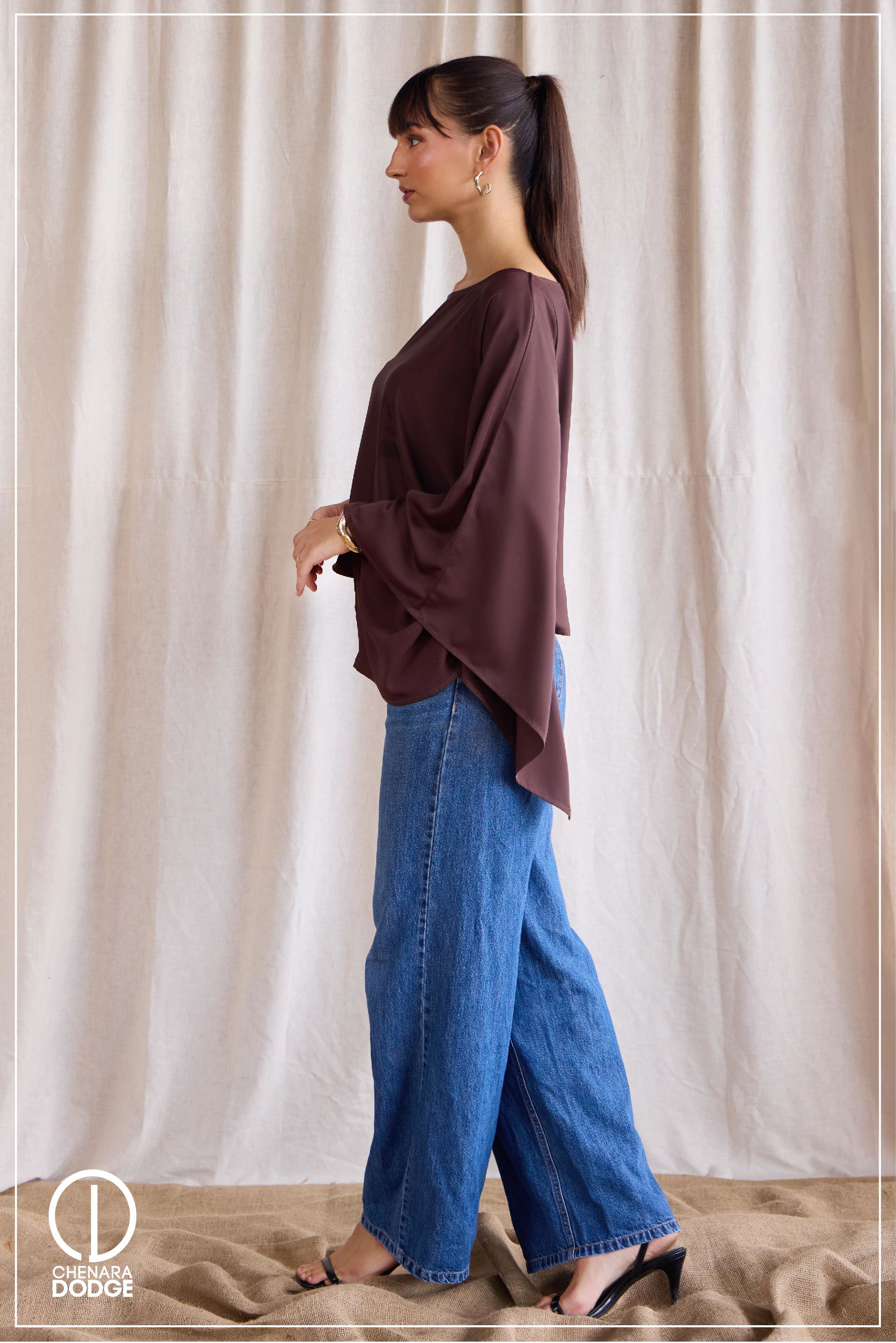 CORDELIA LONG SLEEVE TOP