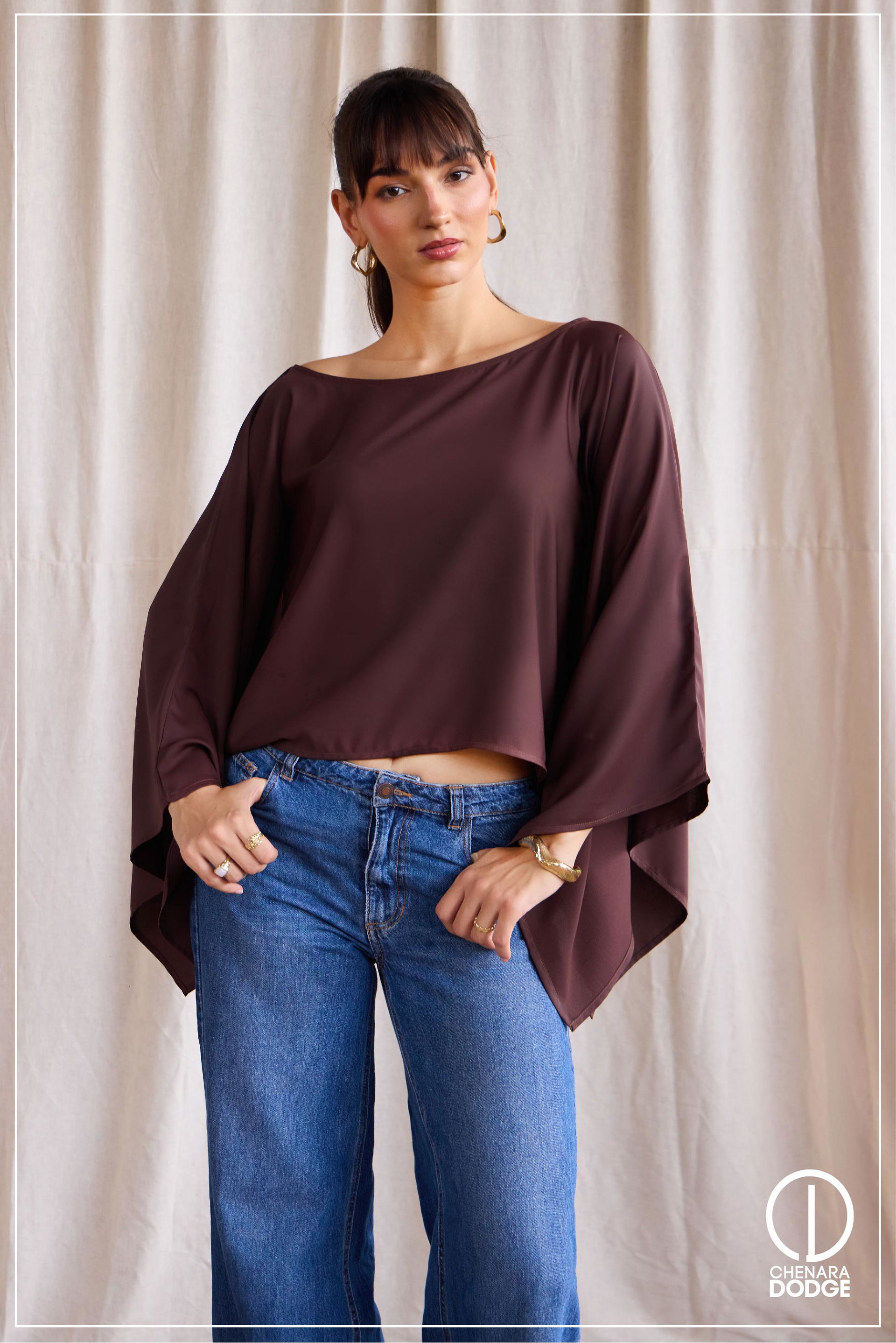 CORDELIA LONG SLEEVE TOP