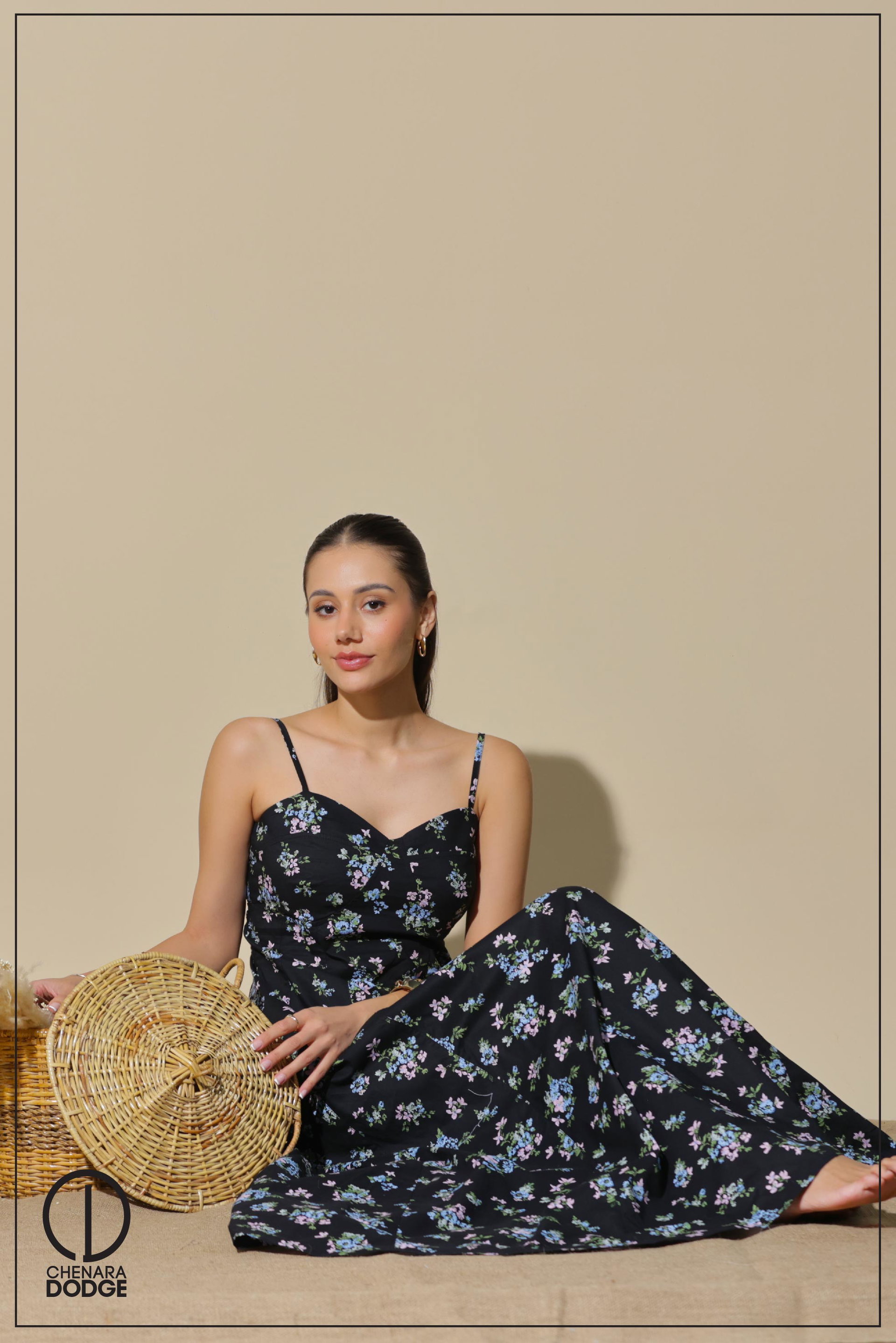 DAISY STRAPPY MAXI DRESS