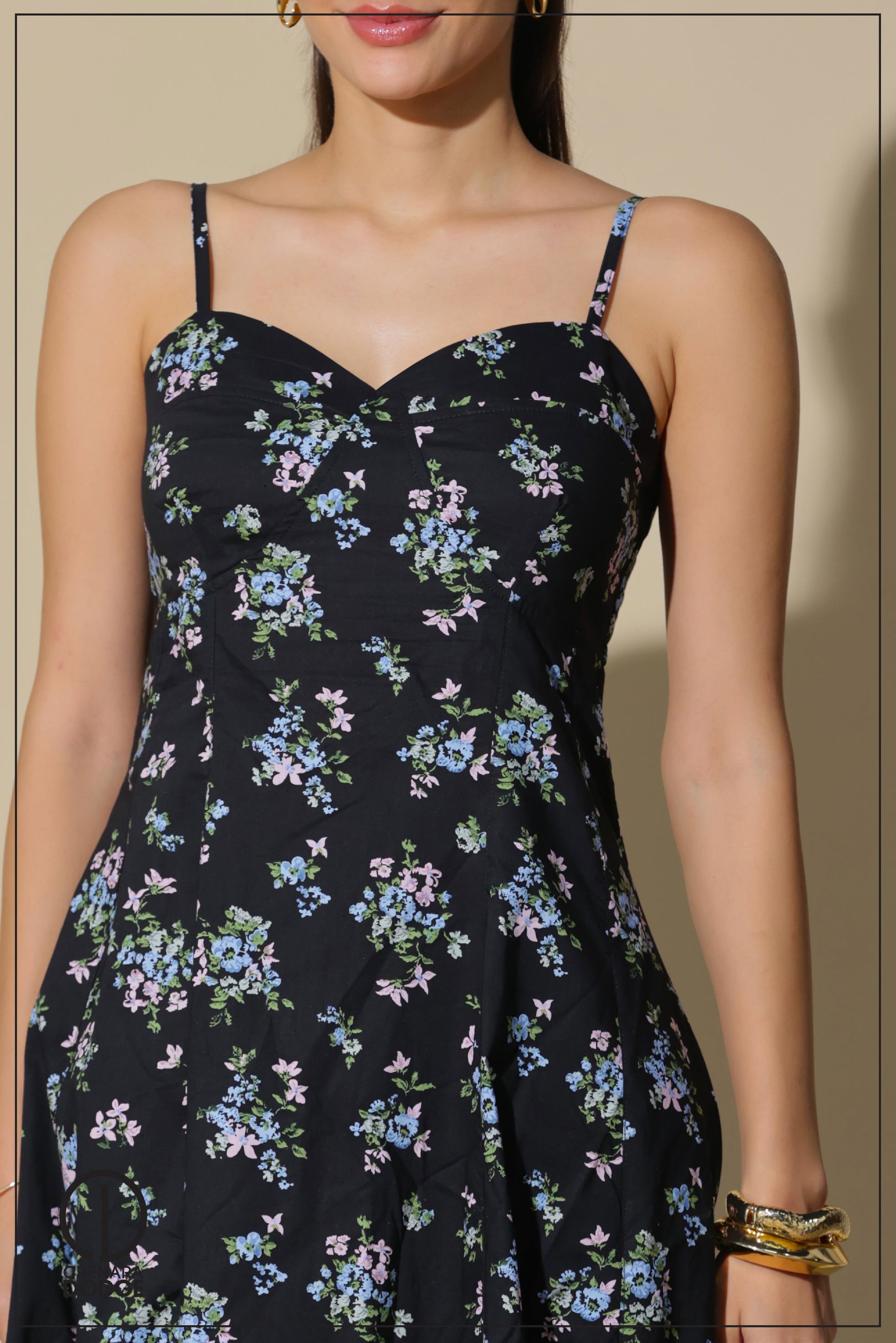 DAISY STRAPPY MAXI DRESS