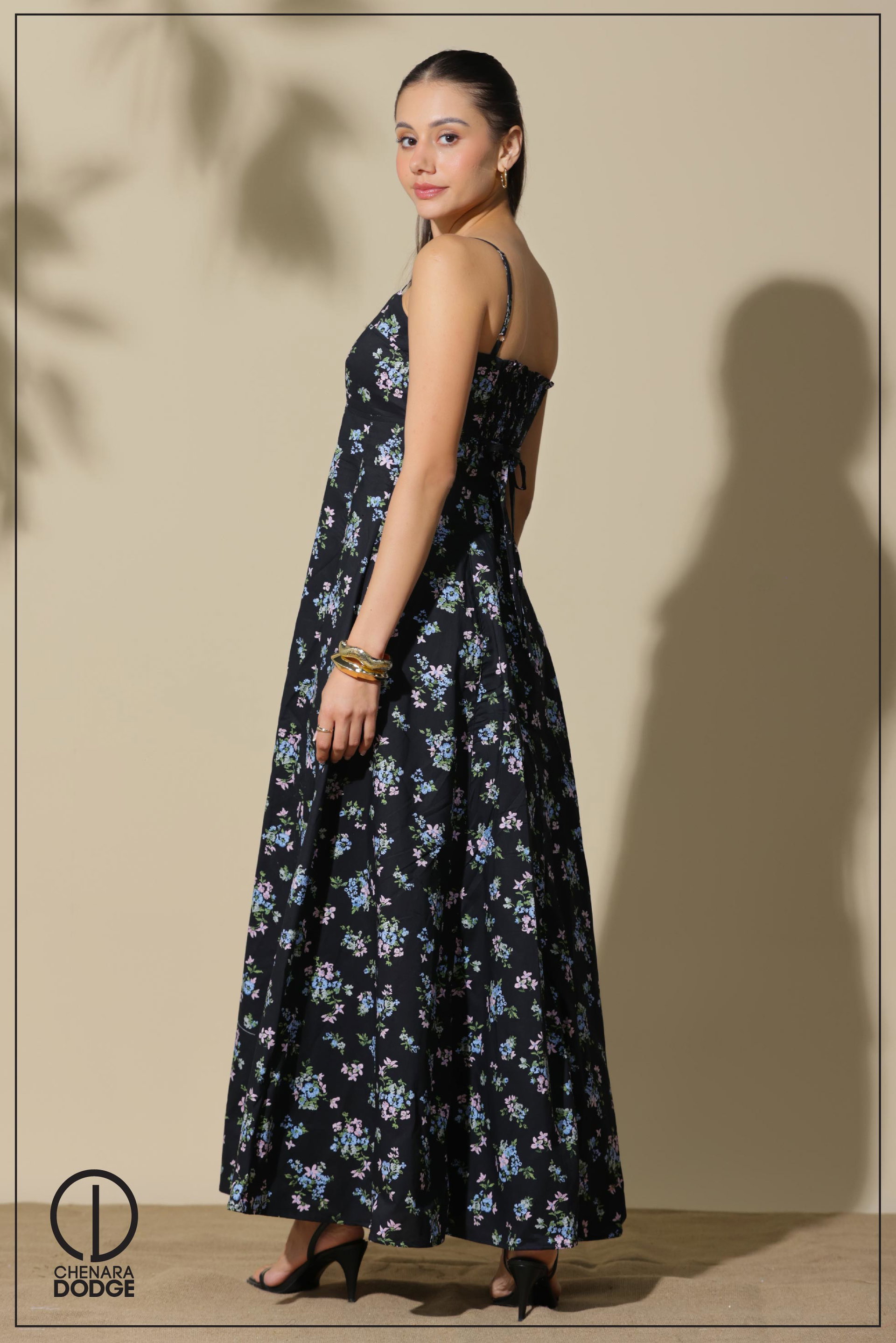 DAISY STRAPPY MAXI DRESS