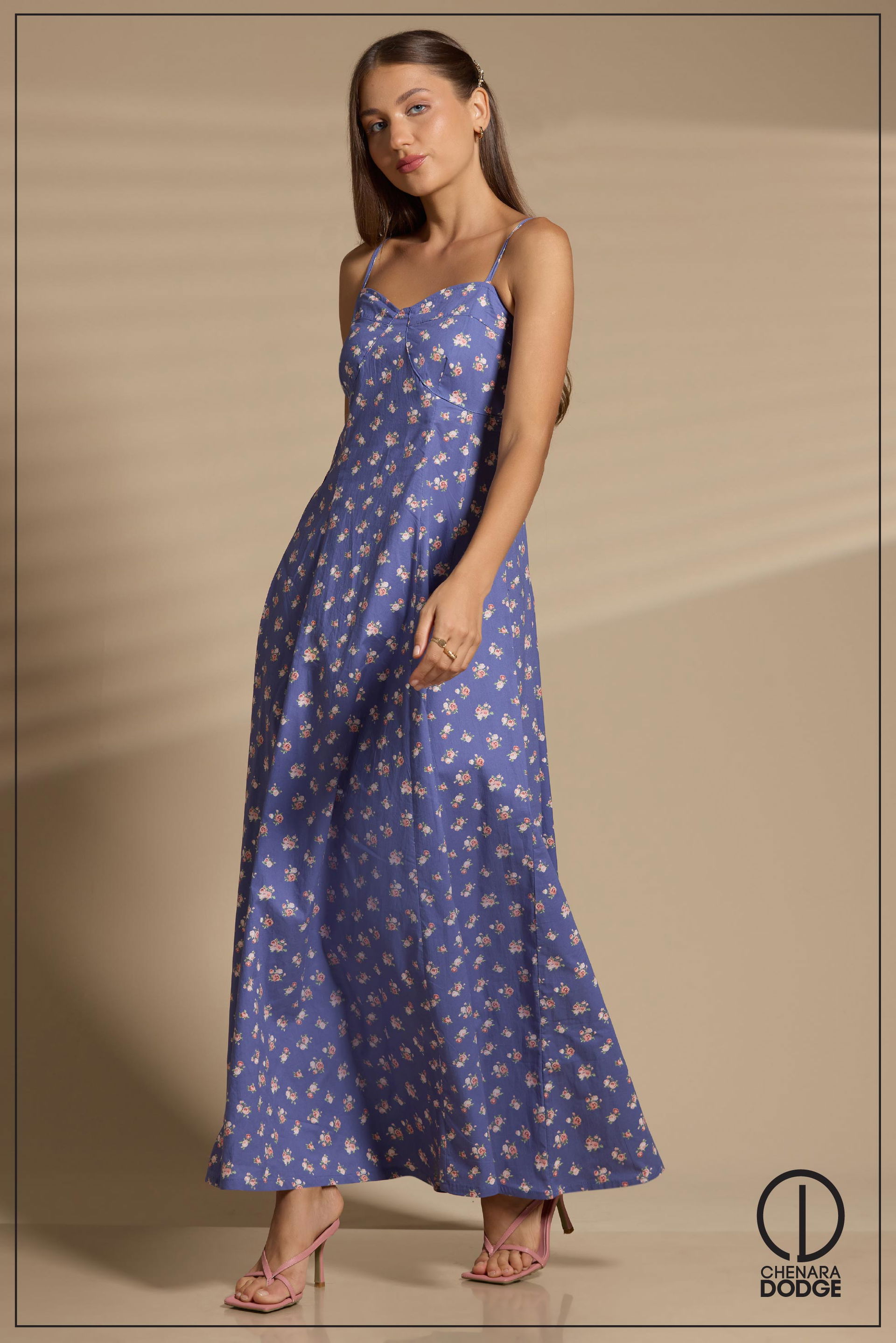 DAISY STRAPPY MAXI DRESS