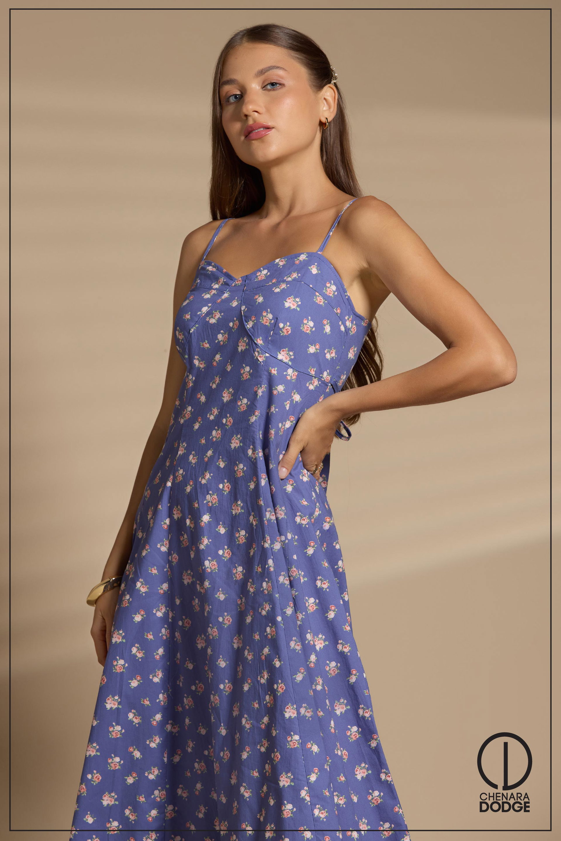 DAISY STRAPPY MAXI DRESS