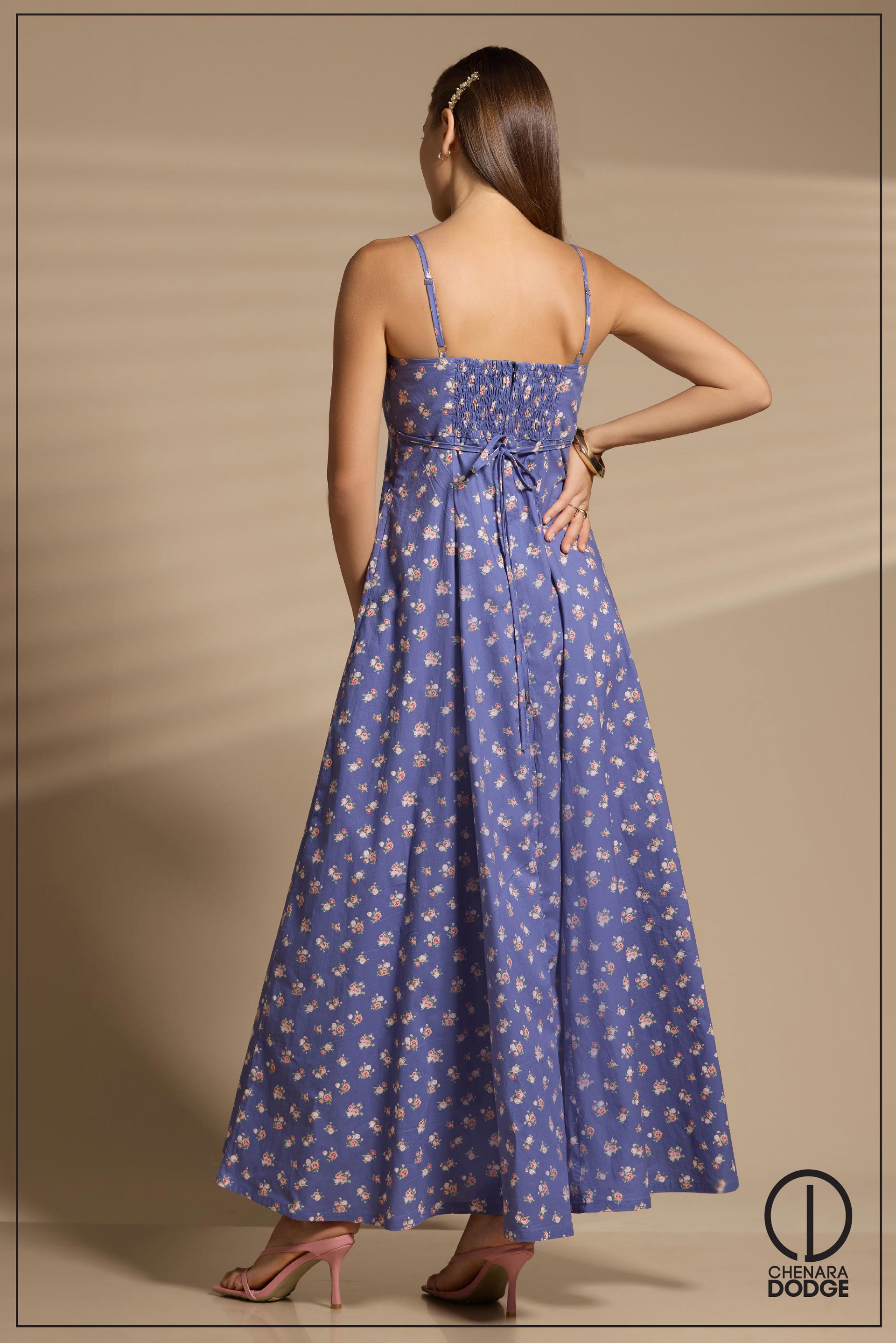 DAISY STRAPPY MAXI DRESS