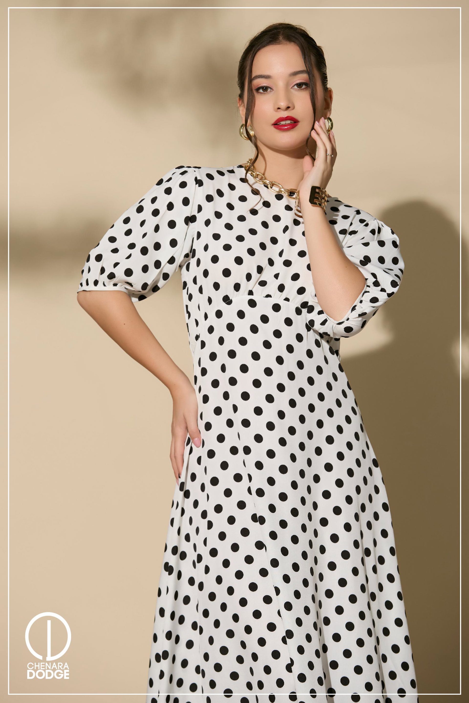 SARA CASUAL MIDI DRESS