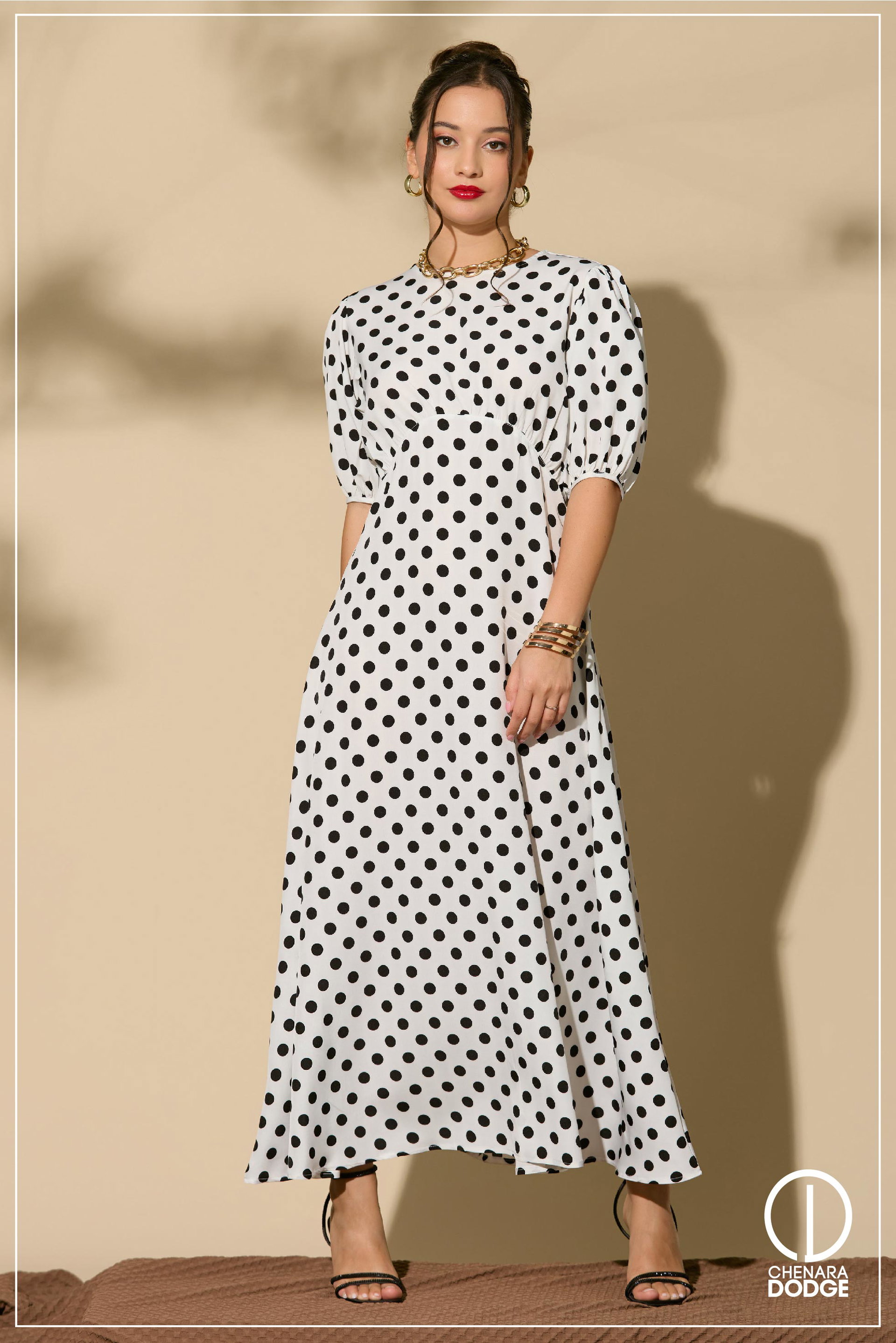 SARA CASUAL MIDI DRESS