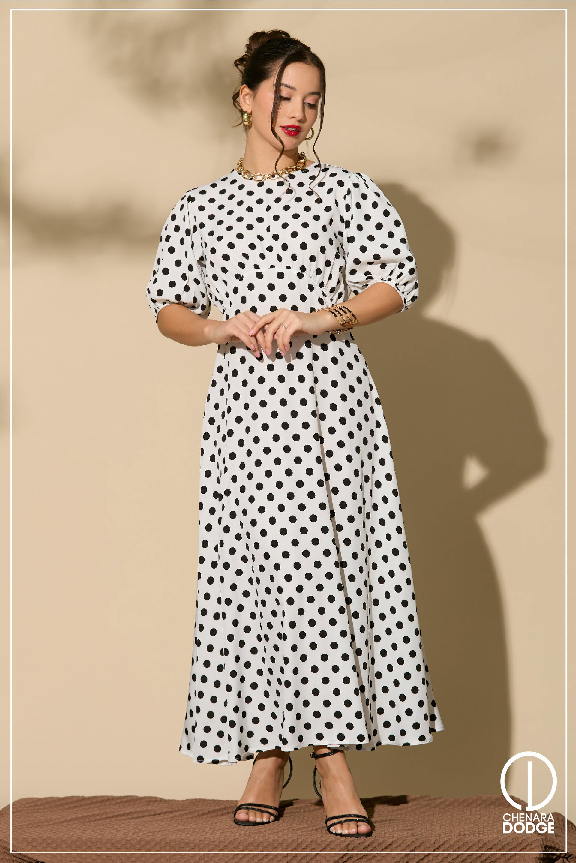 SARA CASUAL MIDI DRESS