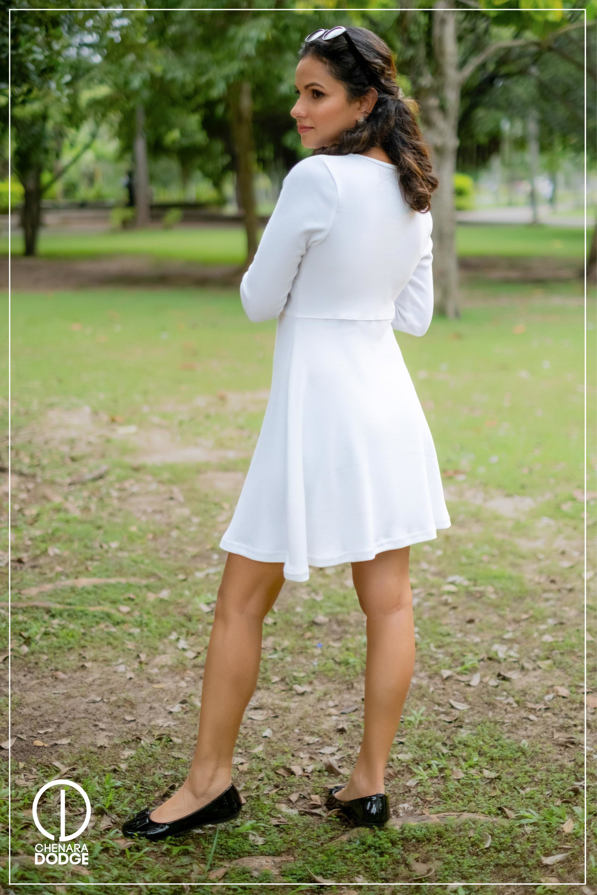 DOLLY LONG SLEEVE MINI DRESS