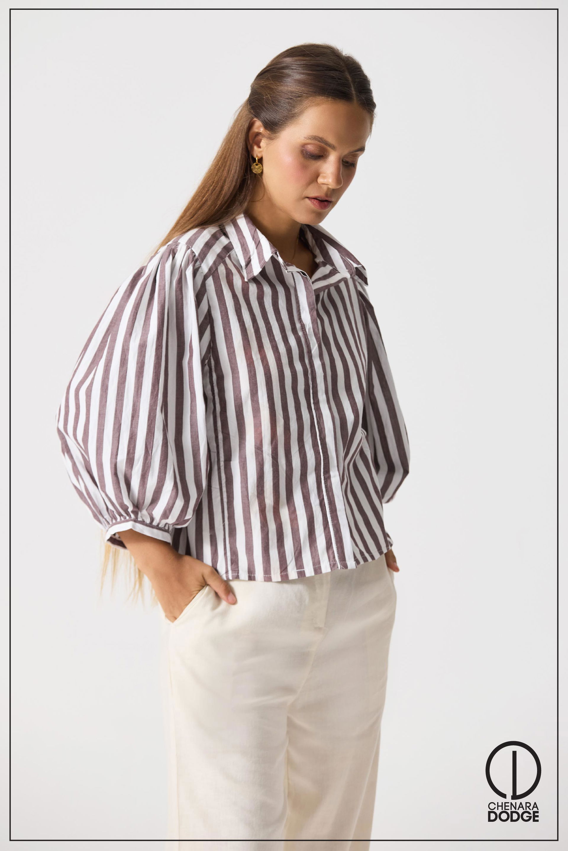 DORA BUTTON DOWN TOP