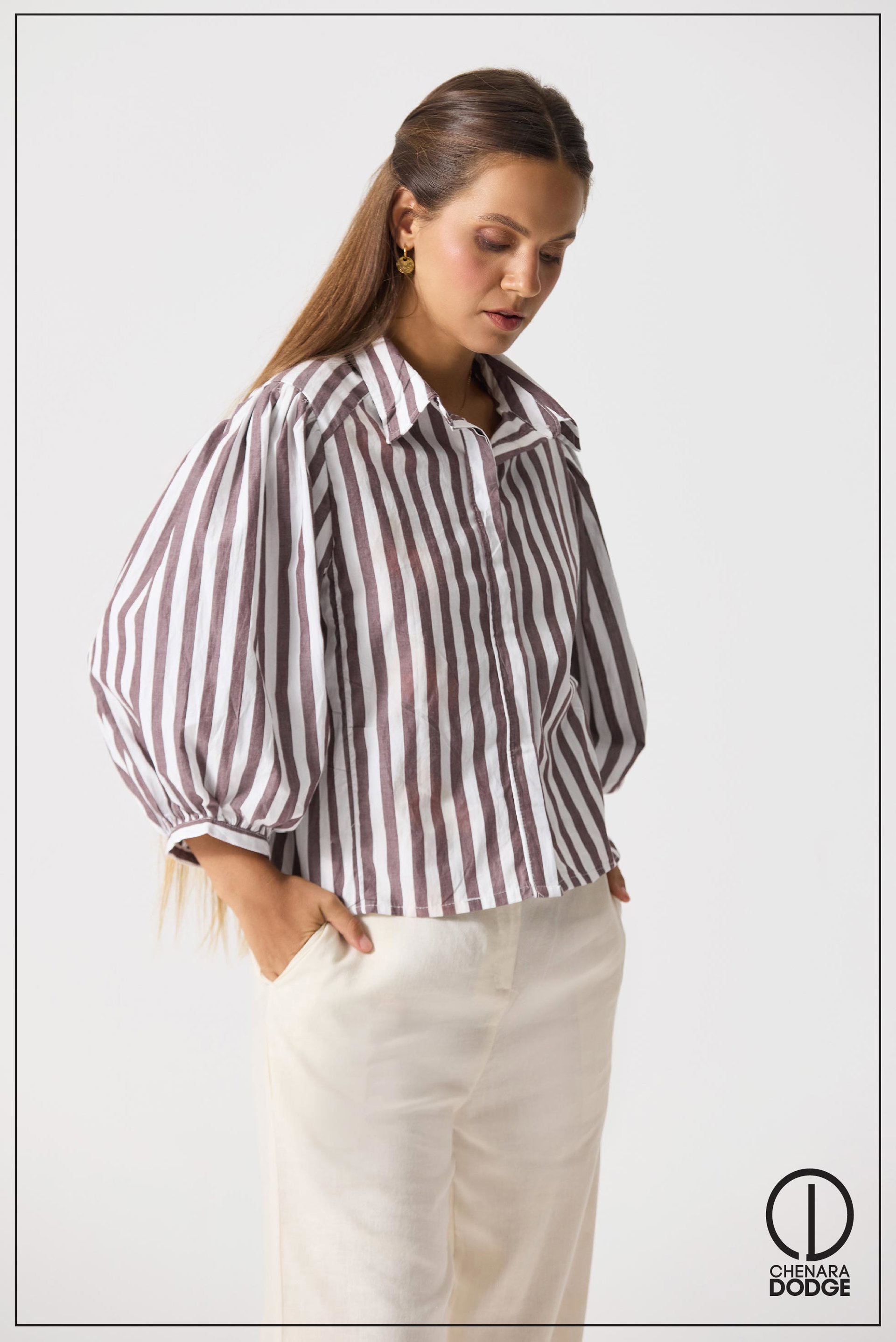 DORA BUTTON DOWN TOP
