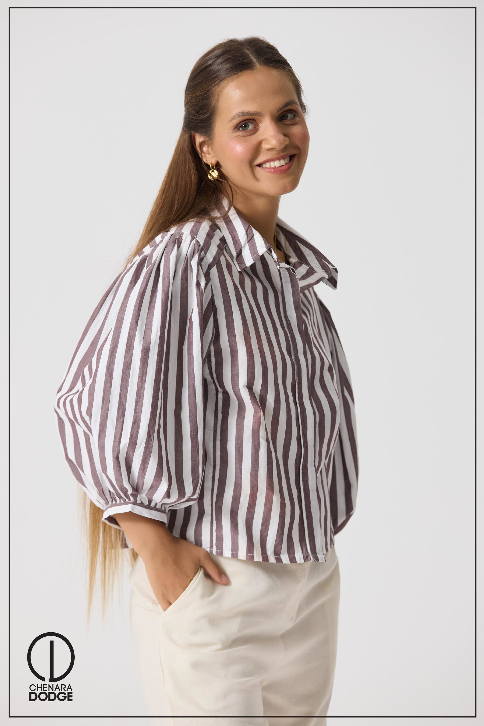 DORA BUTTON DOWN TOP