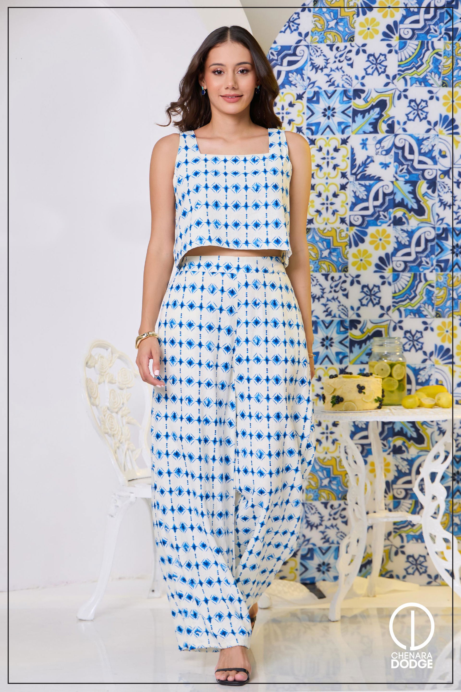 Blue & White (Print)