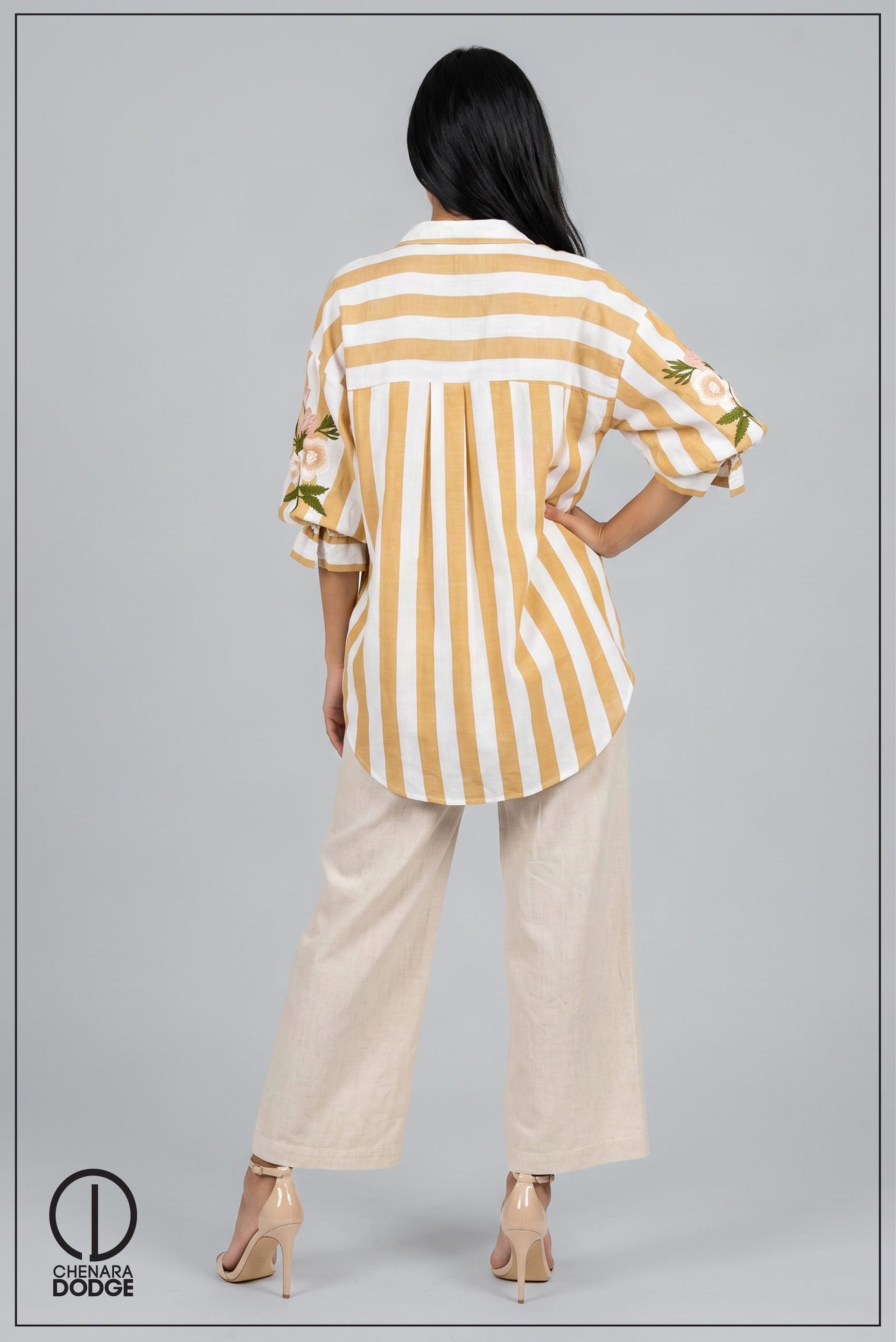 ELIZA OVERSIZED EMB TOP