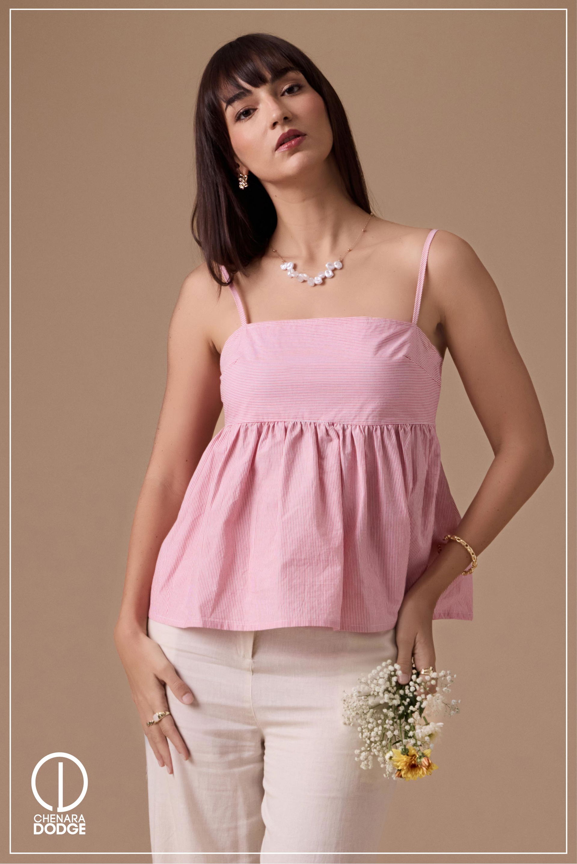 ELODIE SLEEVELESS TOP