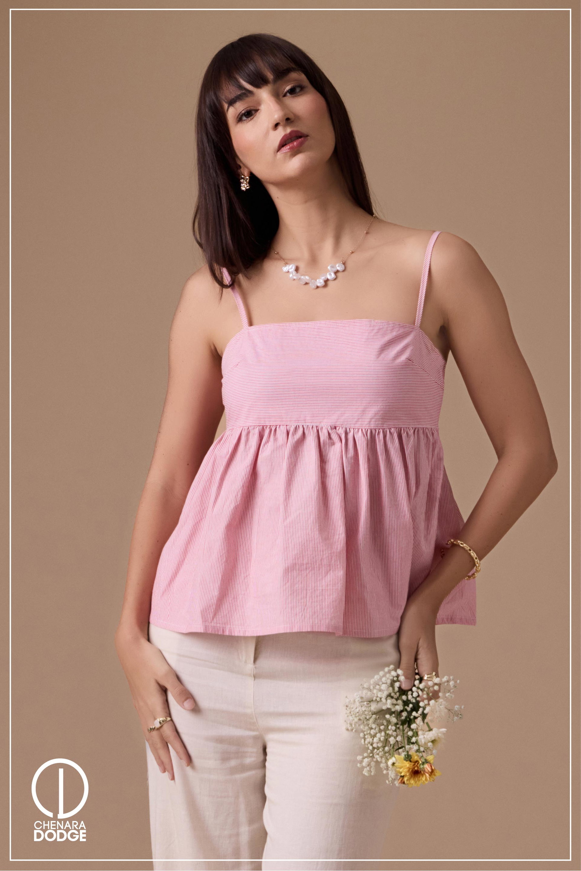 ELODIE SLEEVELESS TOP