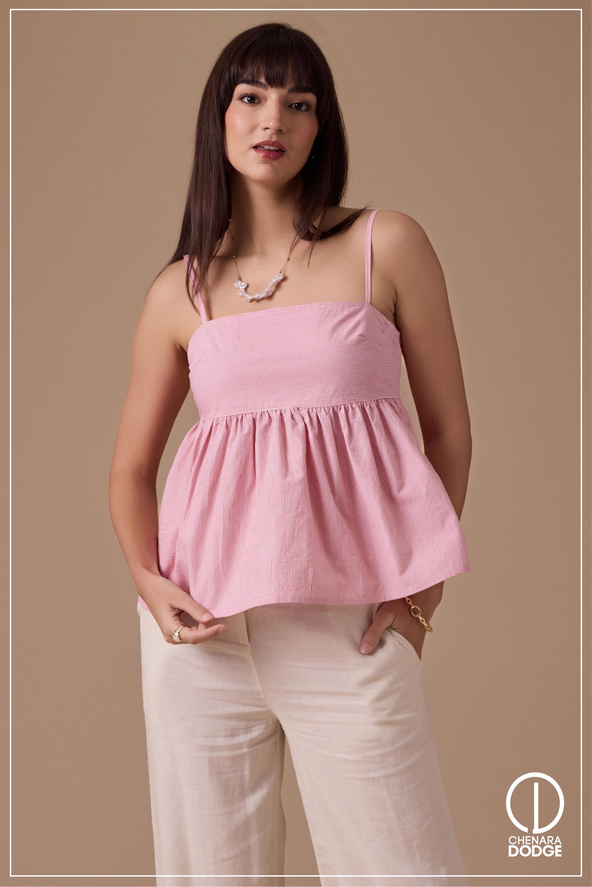 ELODIE SLEEVELESS TOP