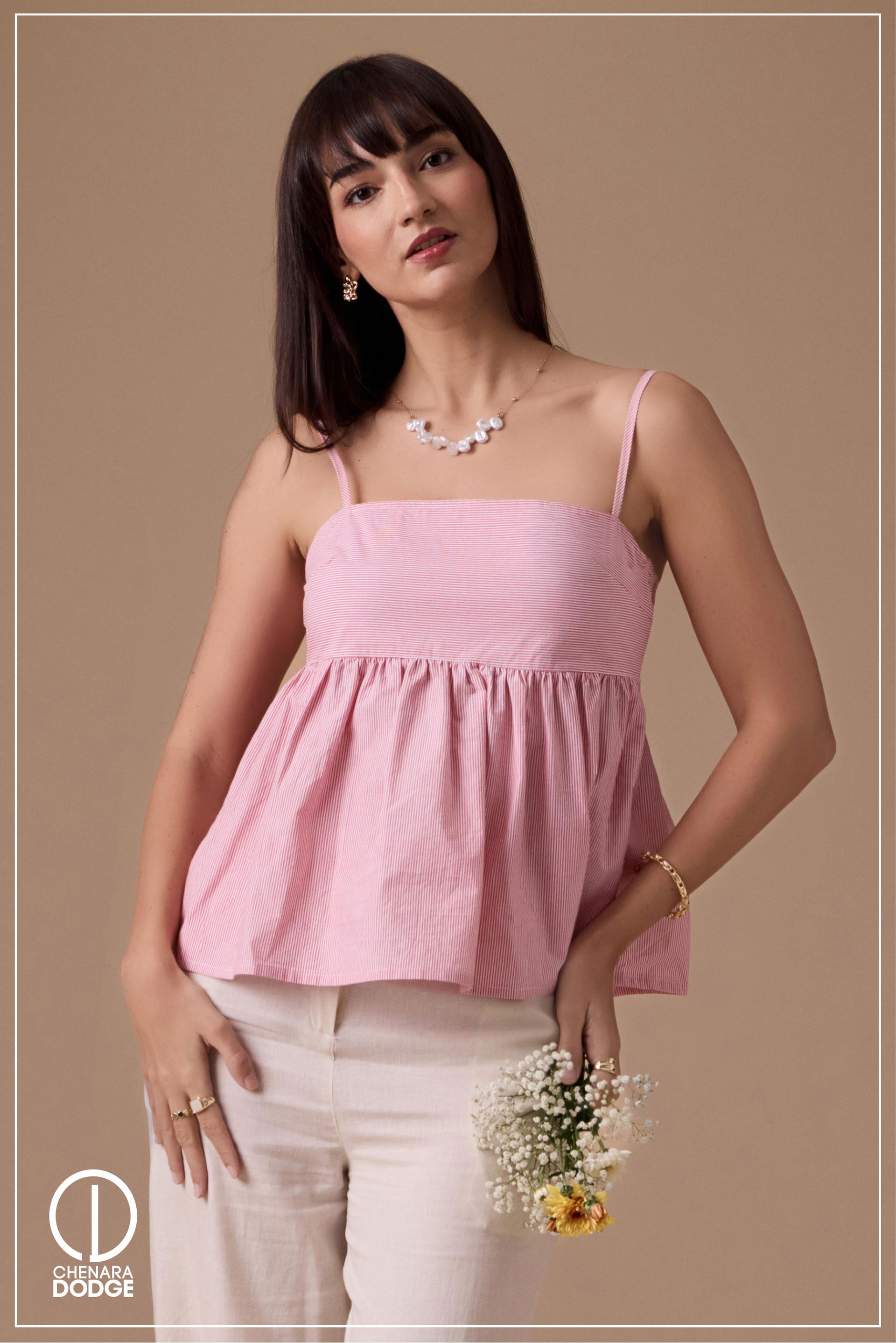ELODIE SLEEVELESS TOP