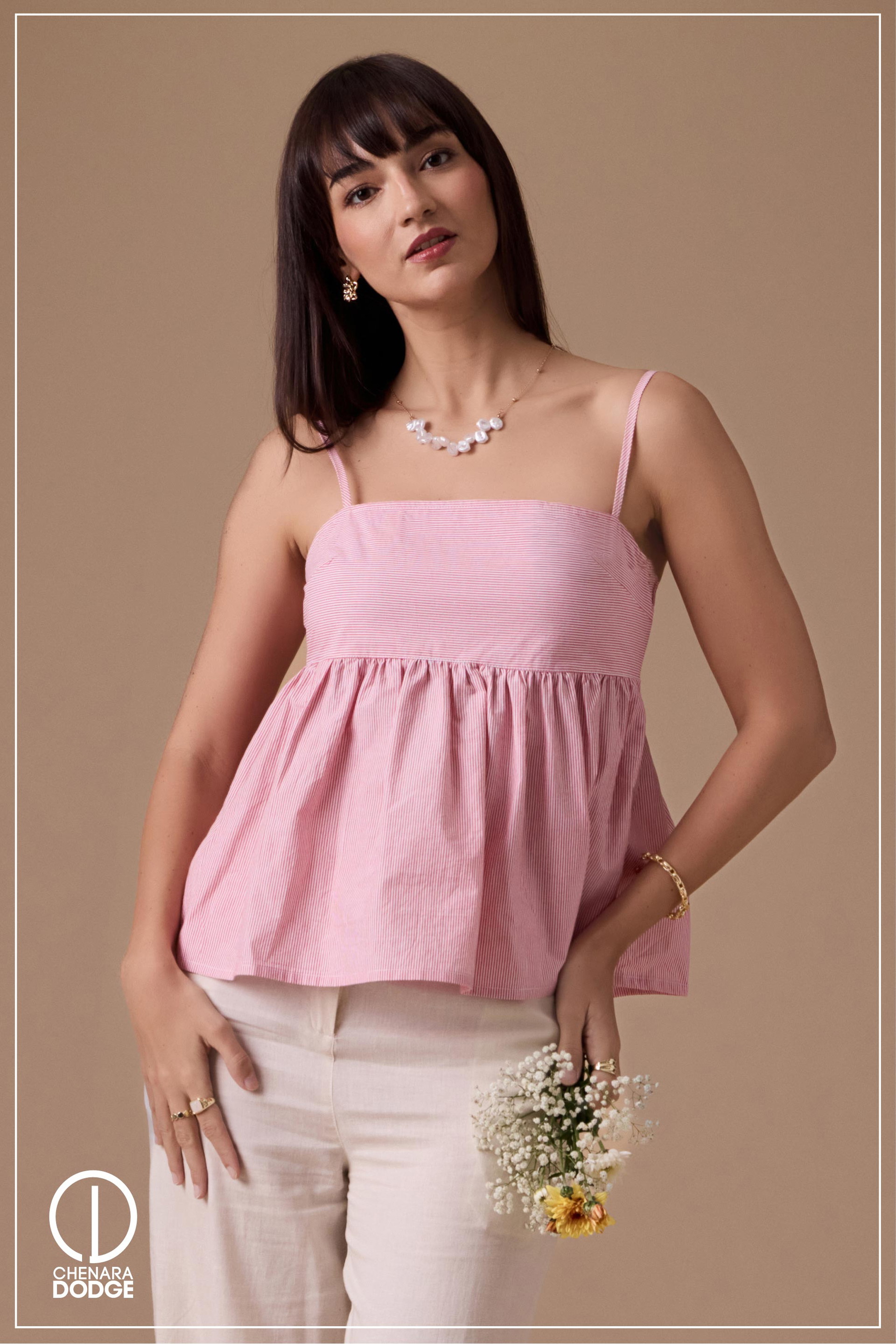 ELODIE SLEEVELESS TOP