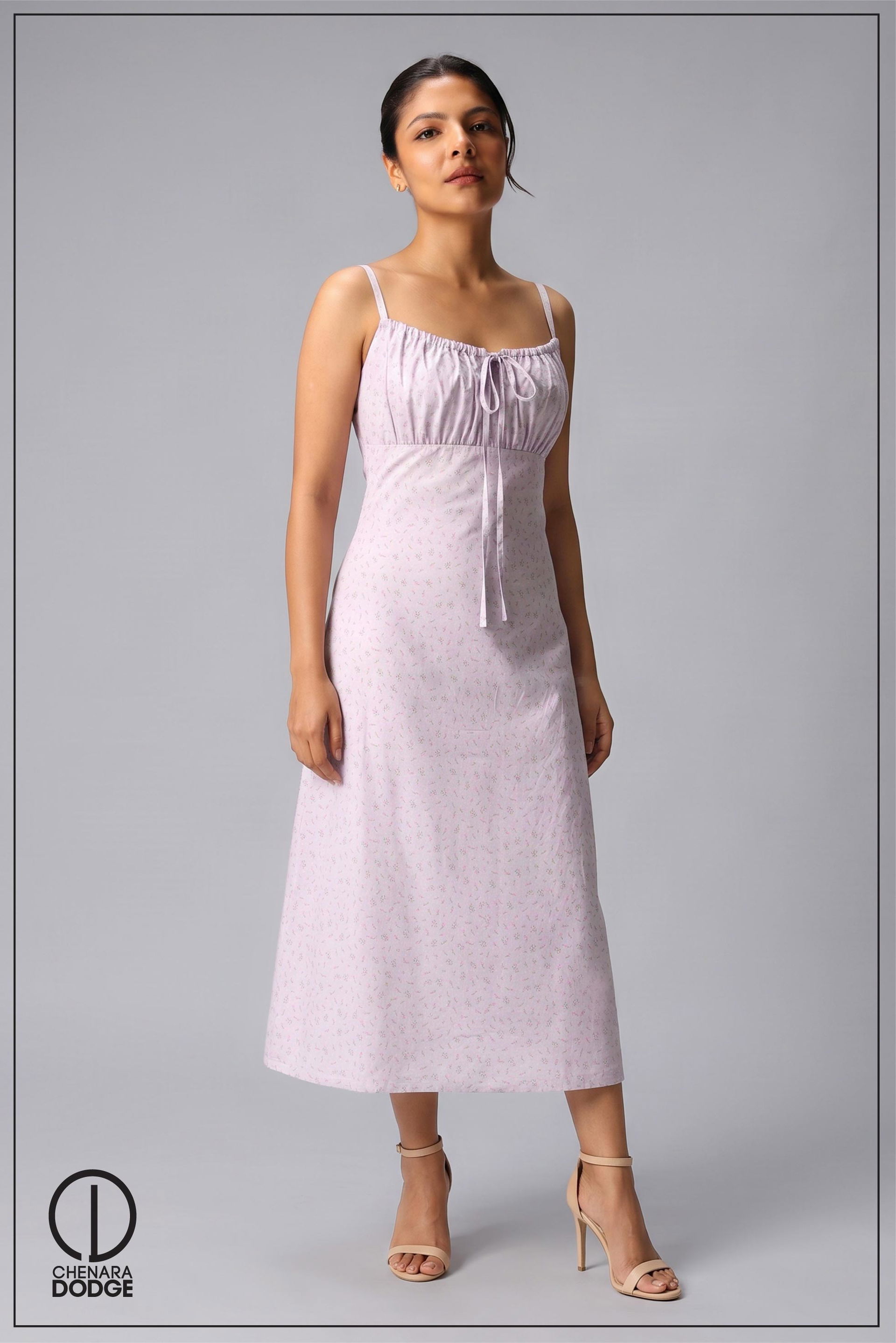 EMILY BUSTIER MIDI DRESS